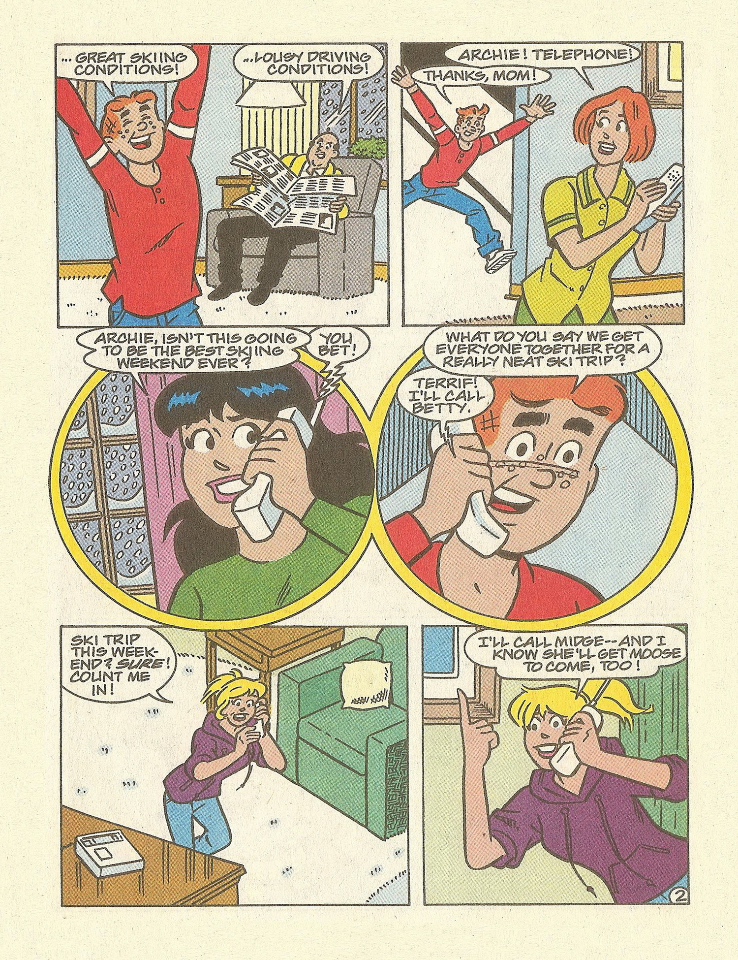 Read online Archie's Pals 'n' Gals Double Digest Magazine comic -  Issue #63 - 189