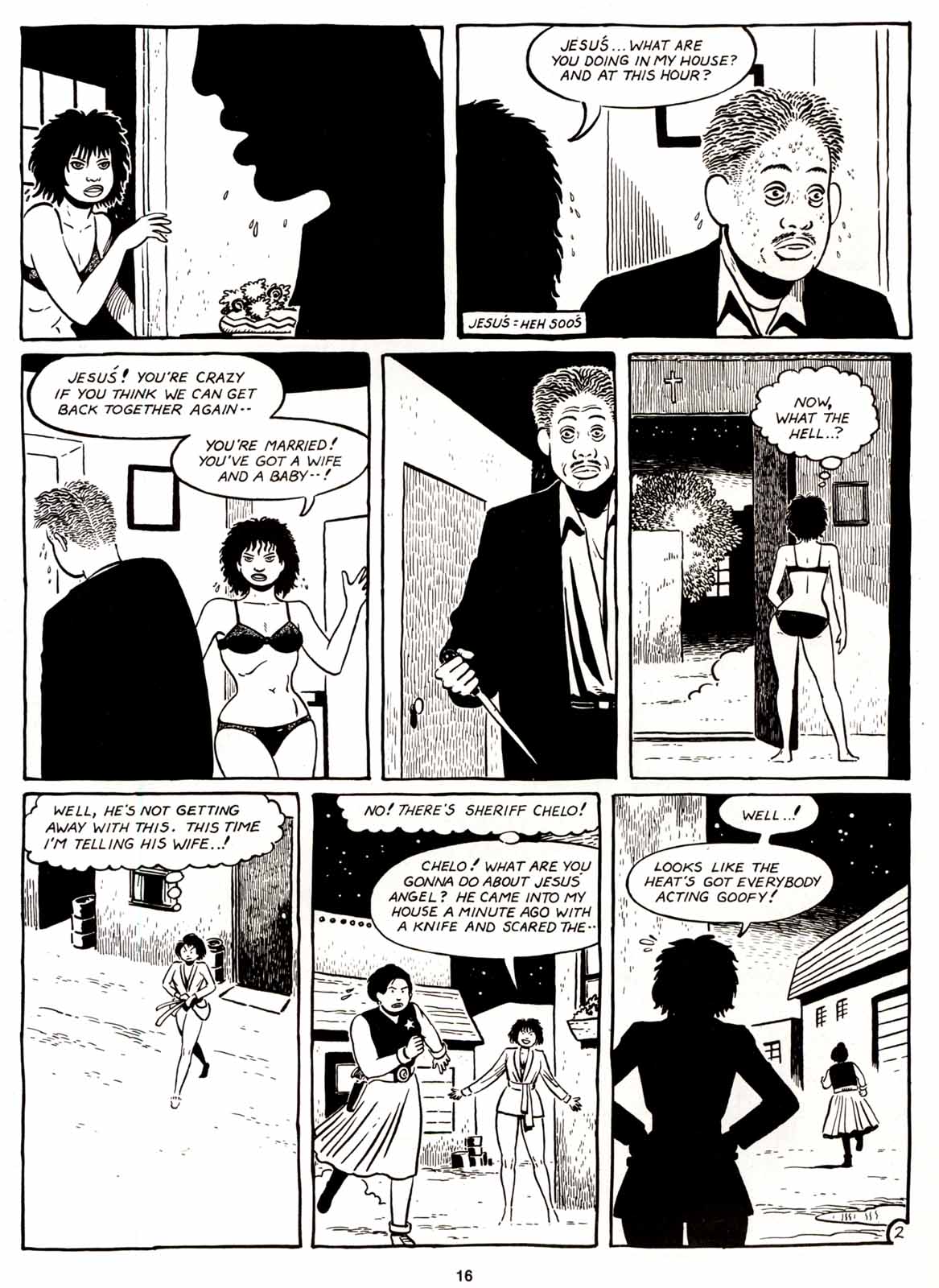 Read online Love and Rockets (1982) comic -  Issue #8 - 18