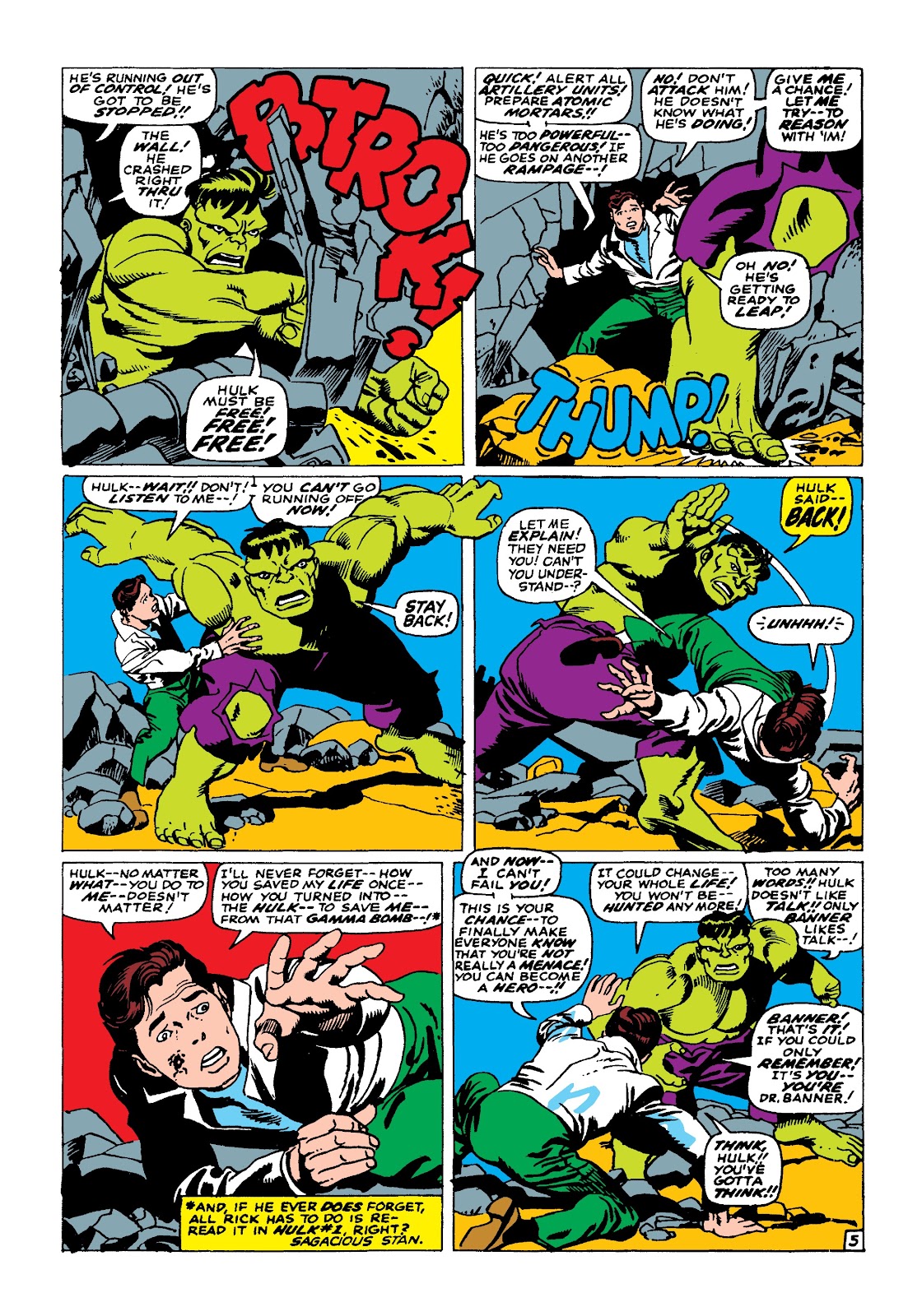 Read online Marvel Masterworks: The Incredible Hulk comic -  Issue # TPB 3 (Part 2) - 33