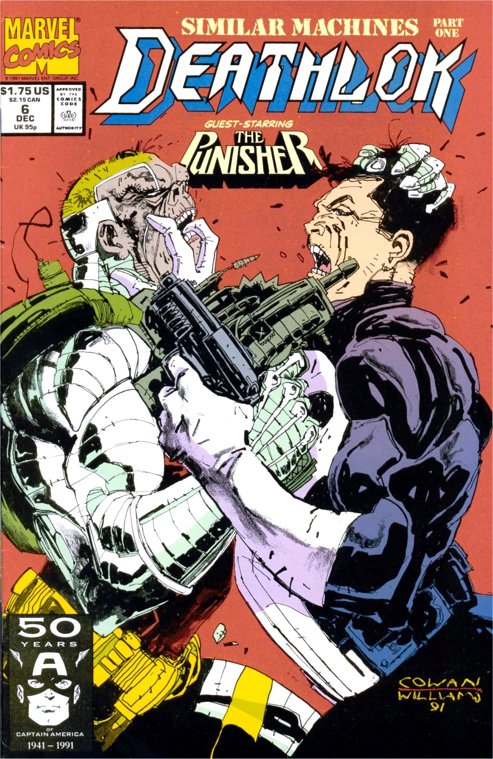 Read online Deathlok (1991) comic -  Issue #6 - 1