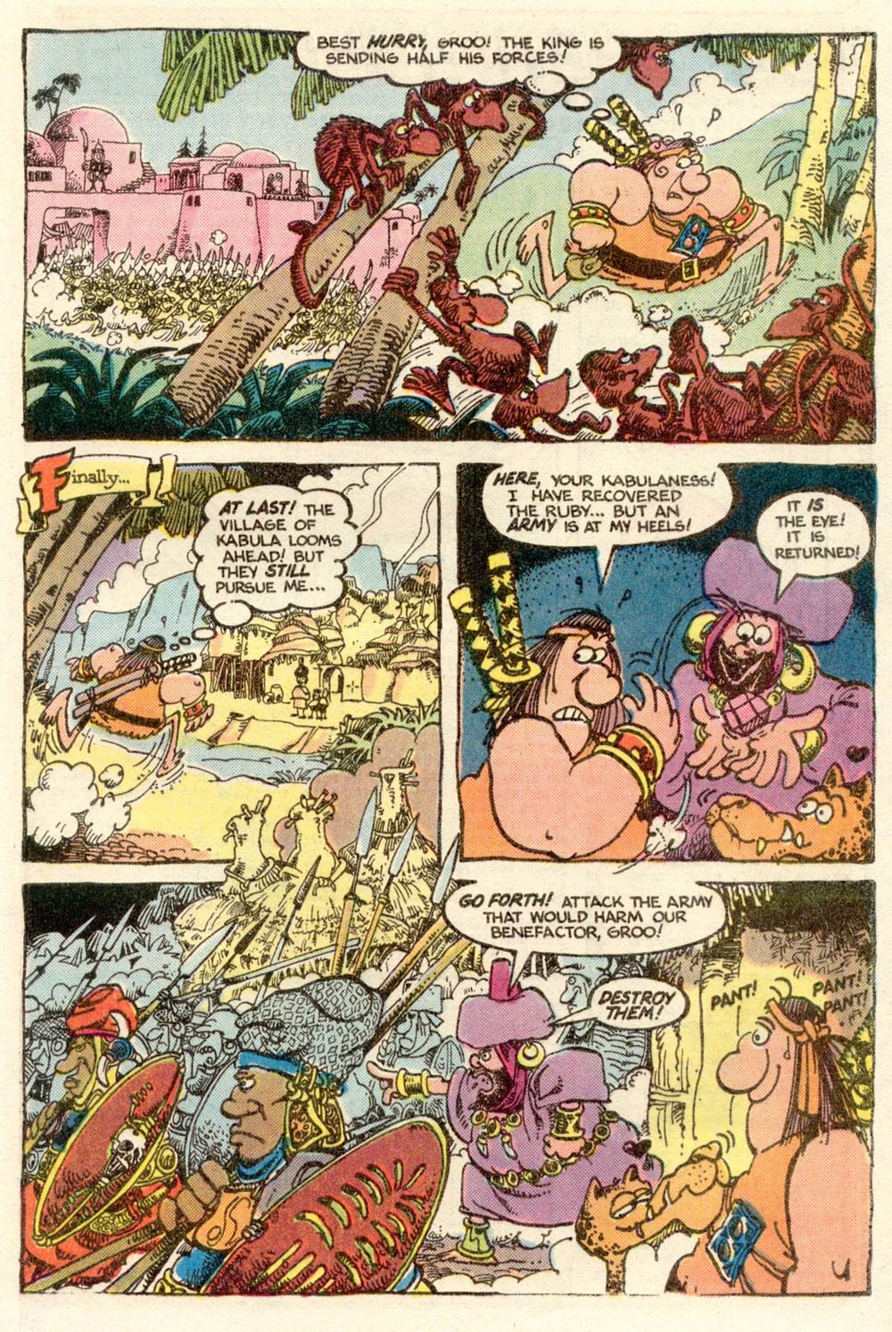 Read online Sergio Aragonés Groo the Wanderer comic -  Issue #6 - 20