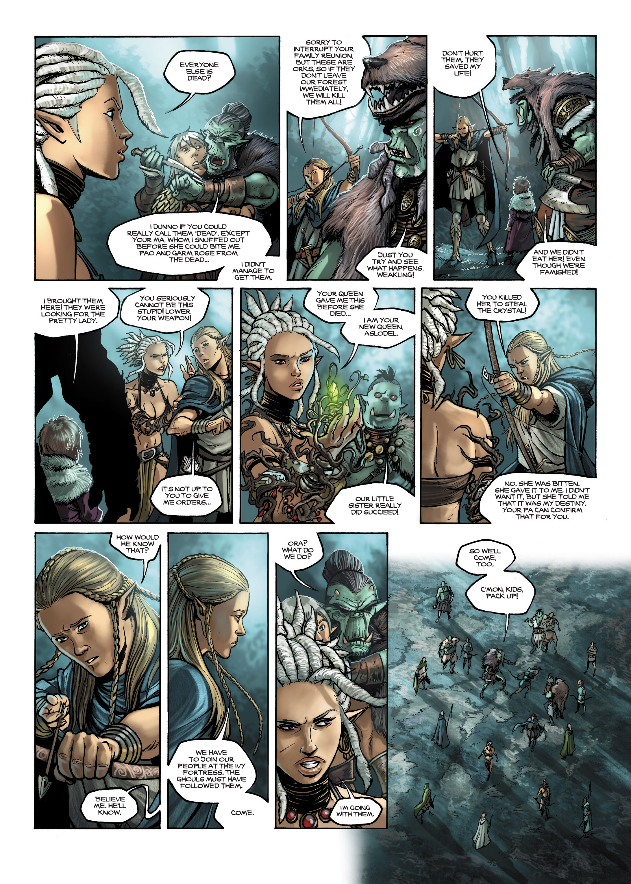 Read online Elves comic -  Issue #12 - 38