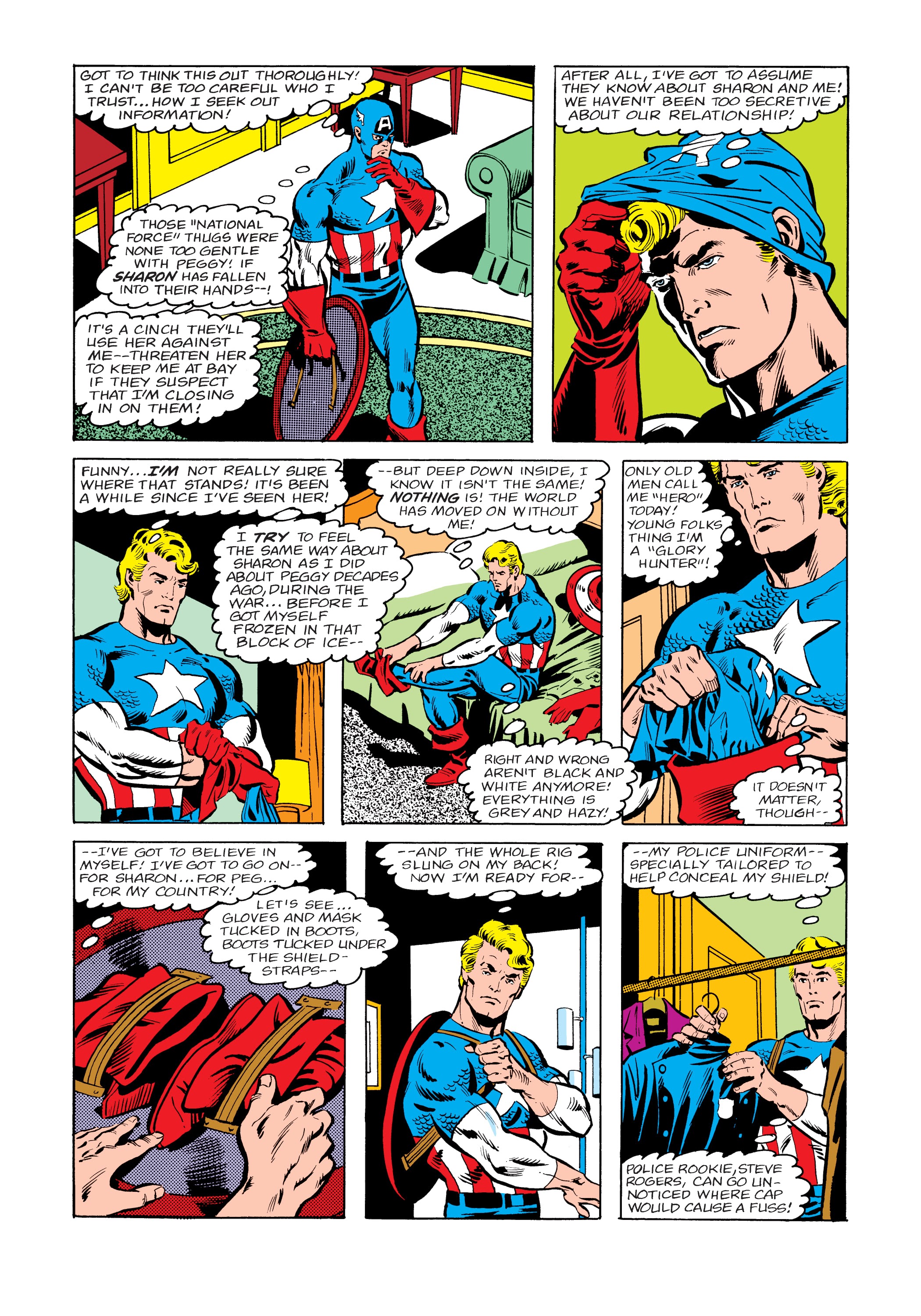 Read online Marvel Masterworks: Captain America comic -  Issue # TPB 13 (Part 1) - 35