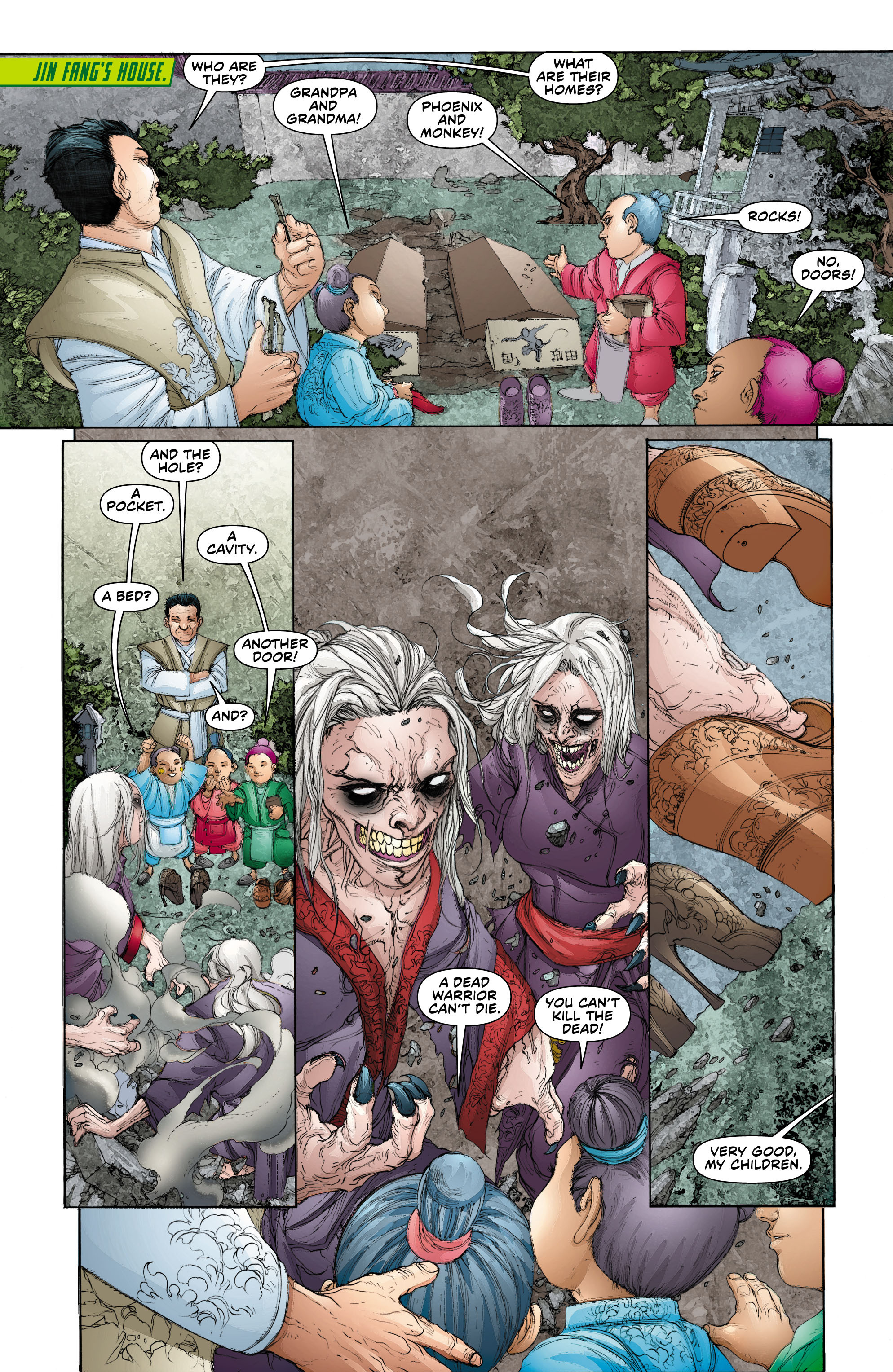 Read online Green Arrow (2011) comic -  Issue #12 - 18