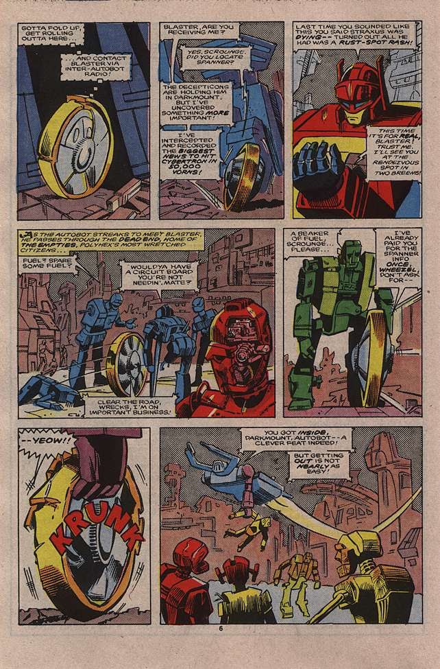 Read online The Transformers (UK) comic -  Issue #66 - 7