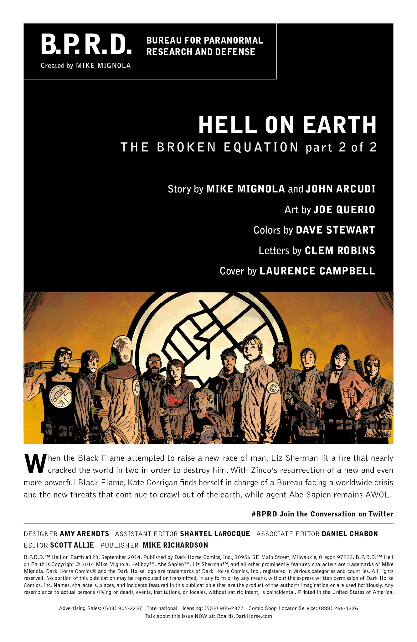 Read online B.P.R.D. Hell on Earth comic -  Issue #123 - 2