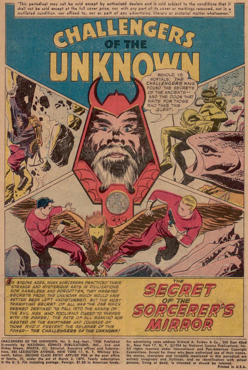 Read online Challengers of the Unknown (1958) comic -  Issue #76 - 12