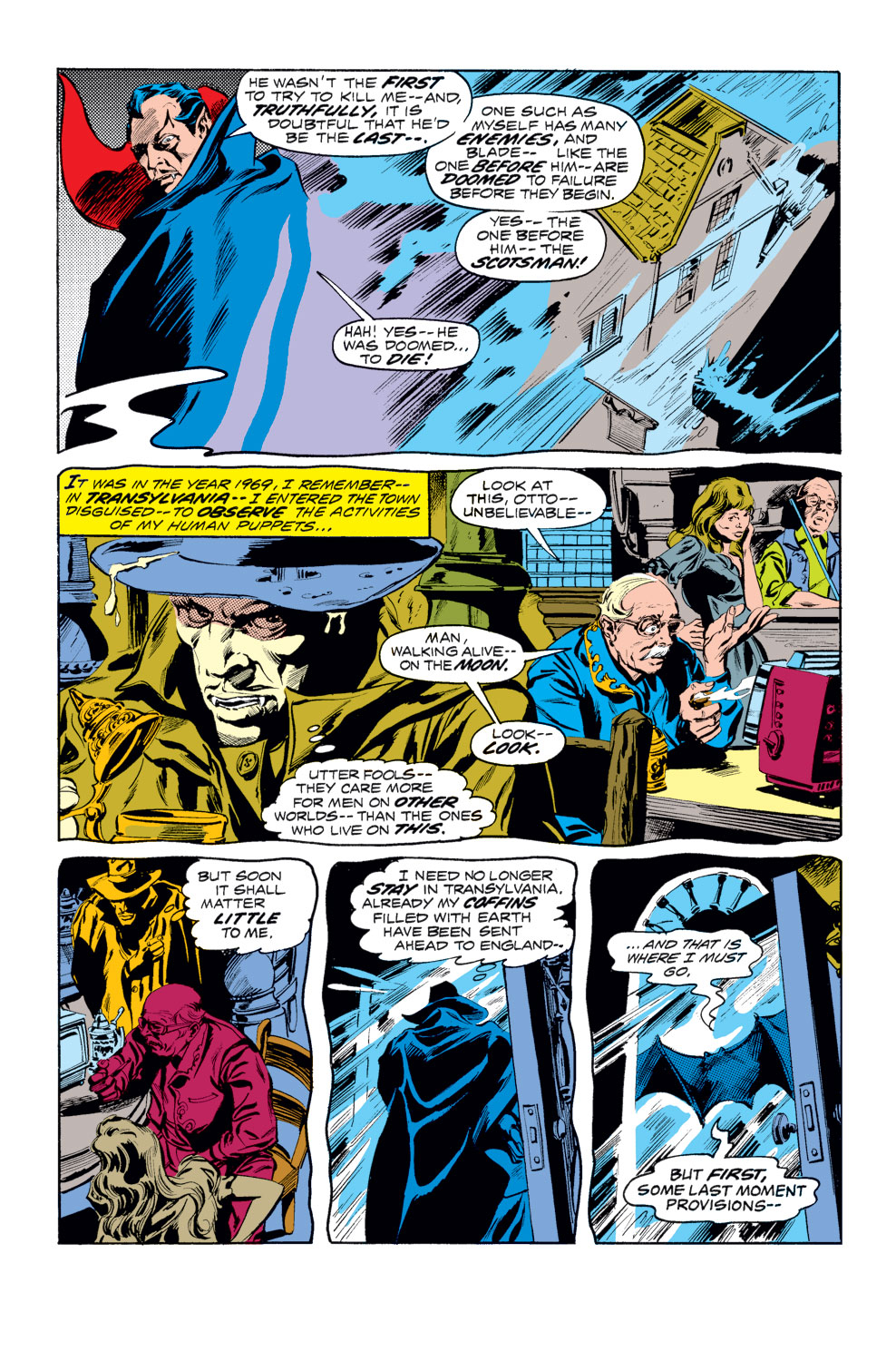 Read online Tomb of Dracula (1972) comic -  Issue #15 - 16