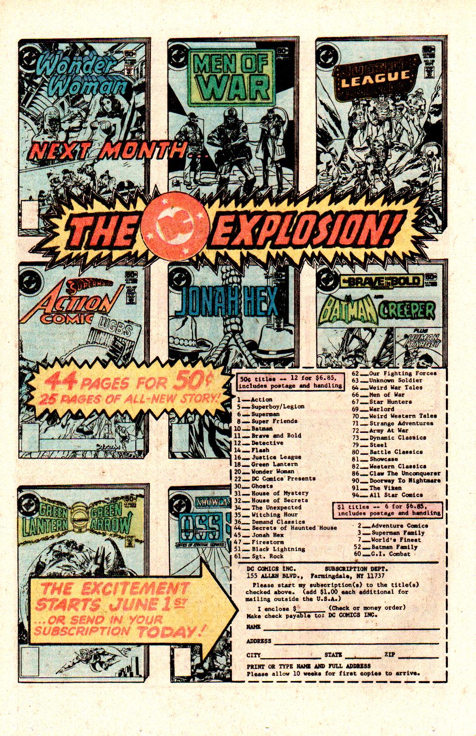 Read online Jonah Hex (1977) comic -  Issue #15 - 24