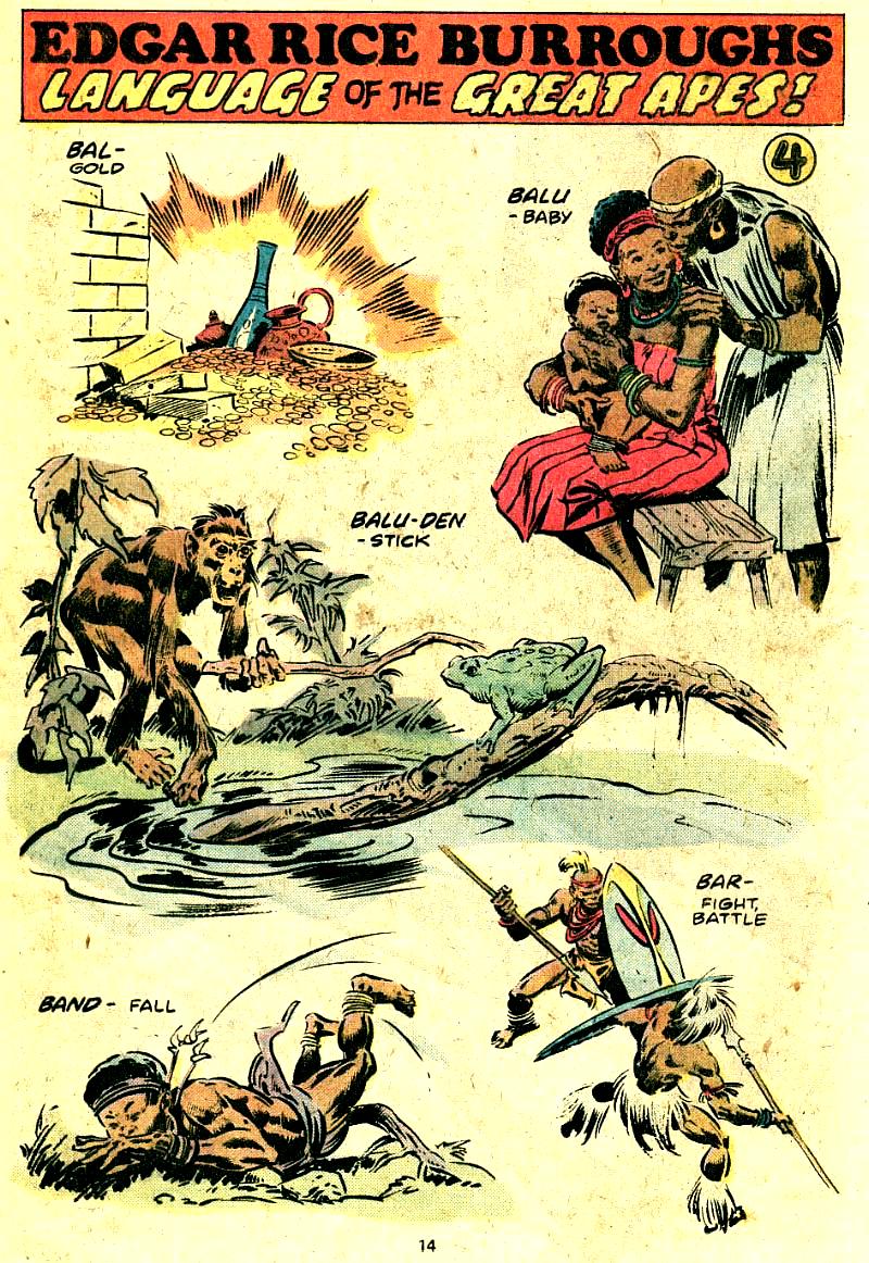Read online Tarzan (1977) comic -  Issue #6 - 9