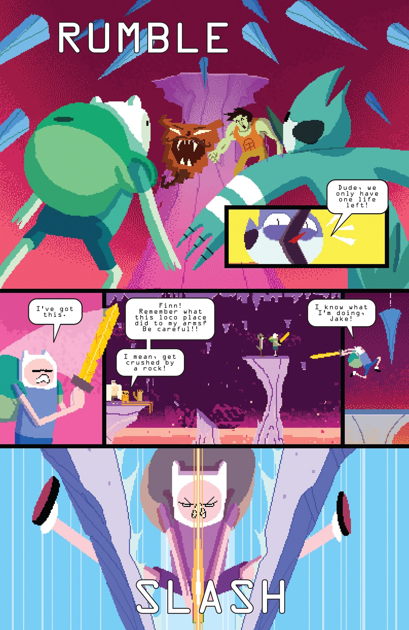 Read online Adventure Time/Regular Show comic -  Issue #3 - 3
