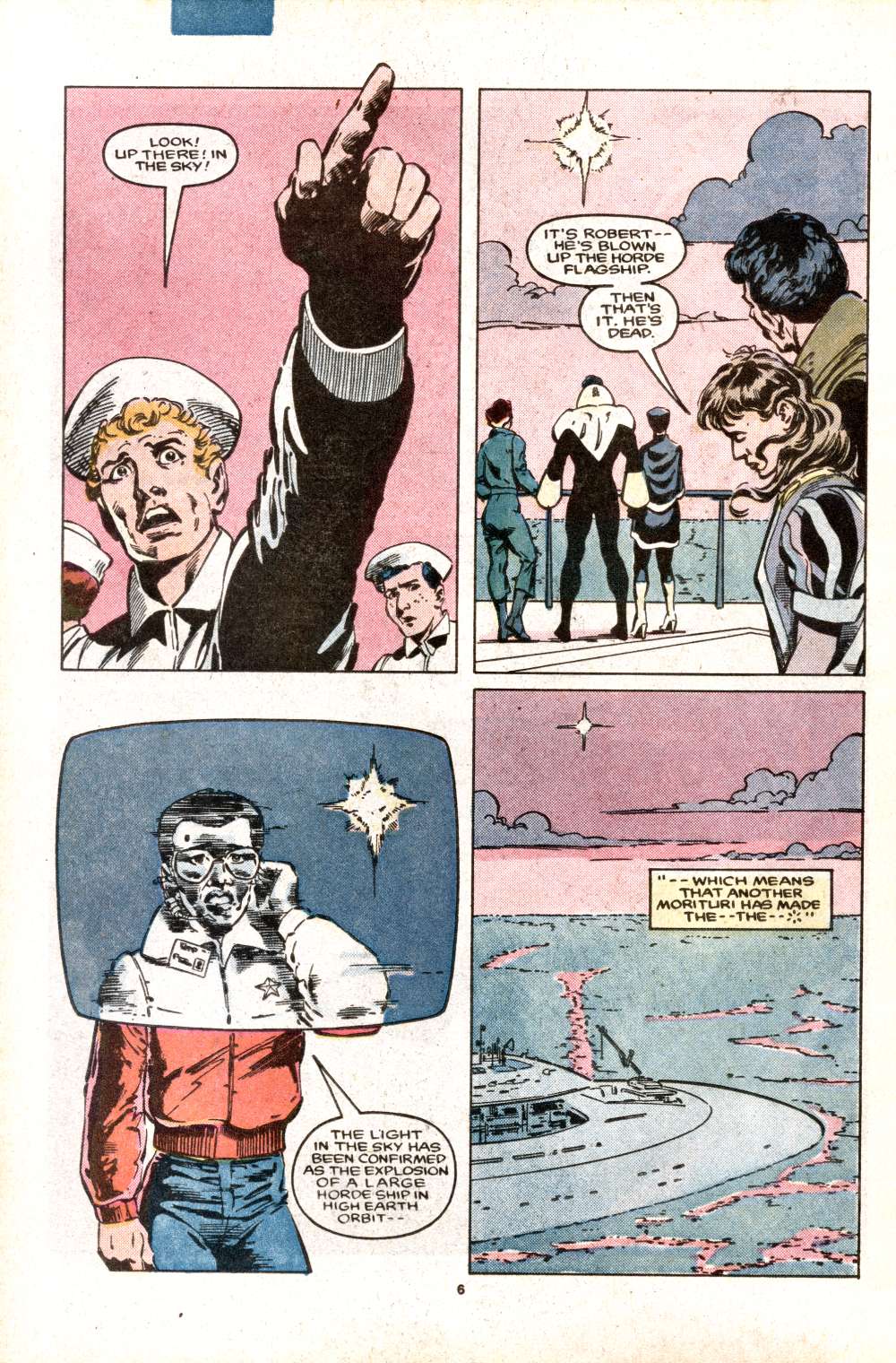 Read online Strikeforce: Morituri comic -  Issue #8 - 7