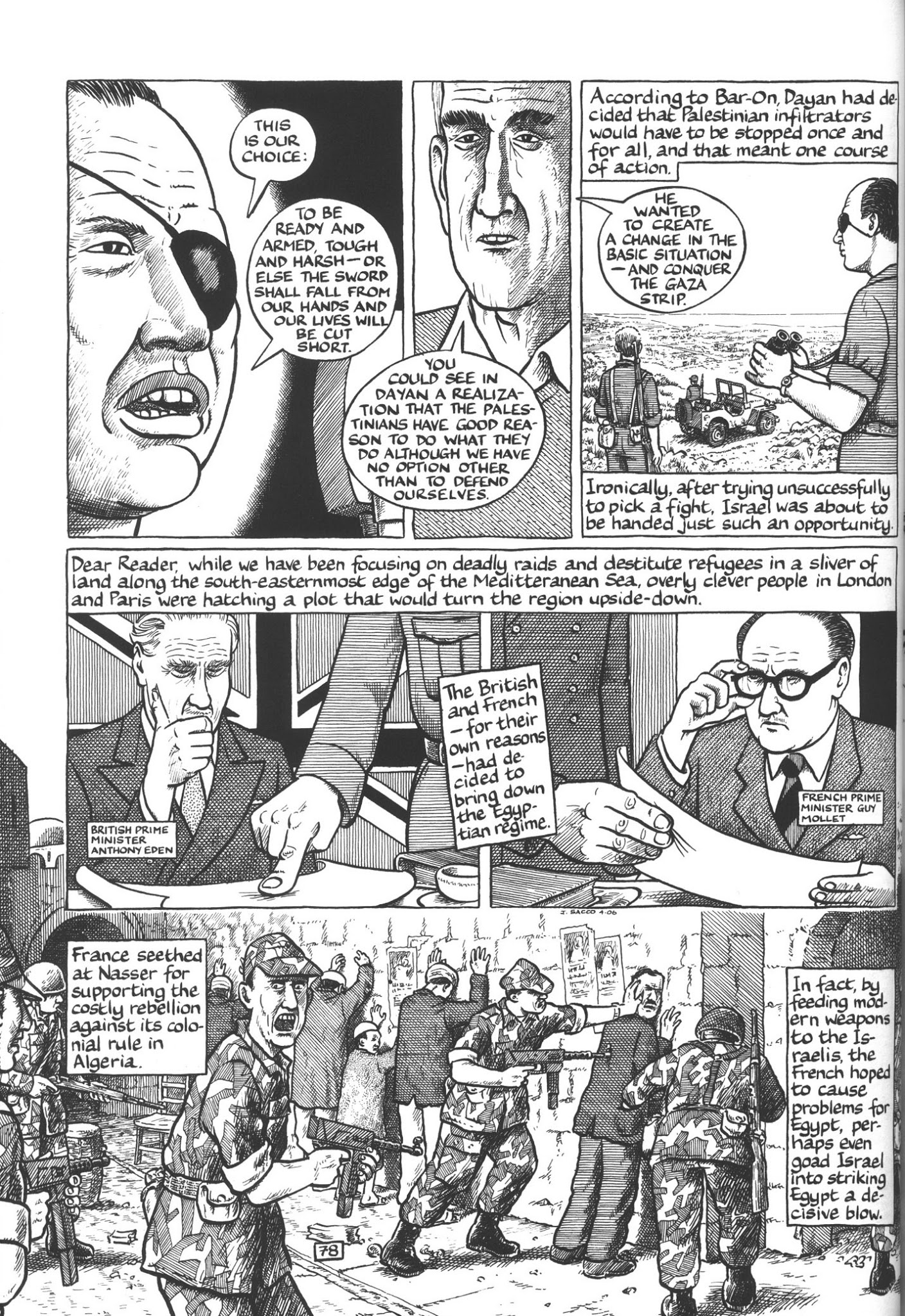 Read online Footnotes in Gaza comic -  Issue # TPB - 98