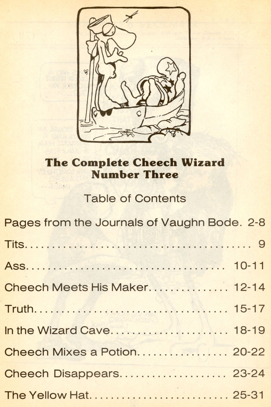Complete Cheech Wizard Issue 3 Read Complete Cheech Wizard Issue 3