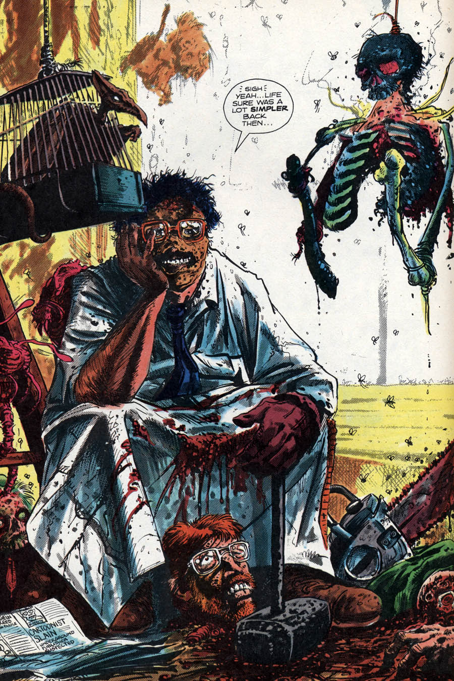 Read online Bedlam! (1985) comic -  Issue #1 - 16