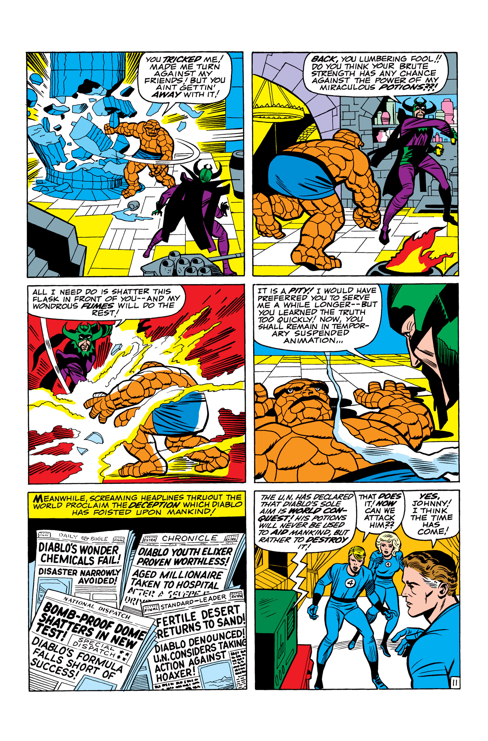 Read online Marvel Masterworks: The Fantastic Four comic -  Issue # TPB 3 (Part 3) - 25