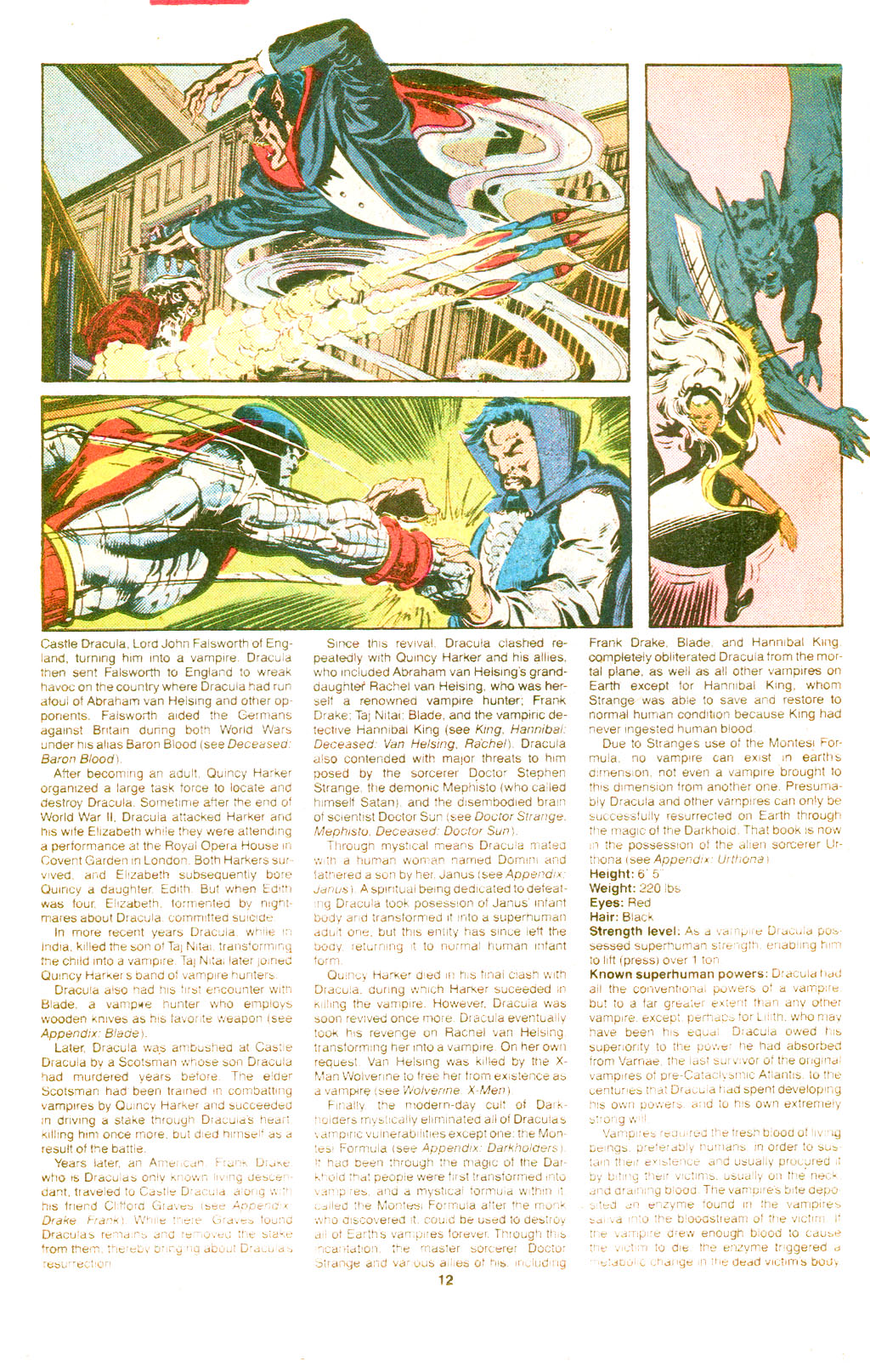 Read online The Official Handbook of the Marvel Universe Deluxe Edition comic -  Issue #17 - 14