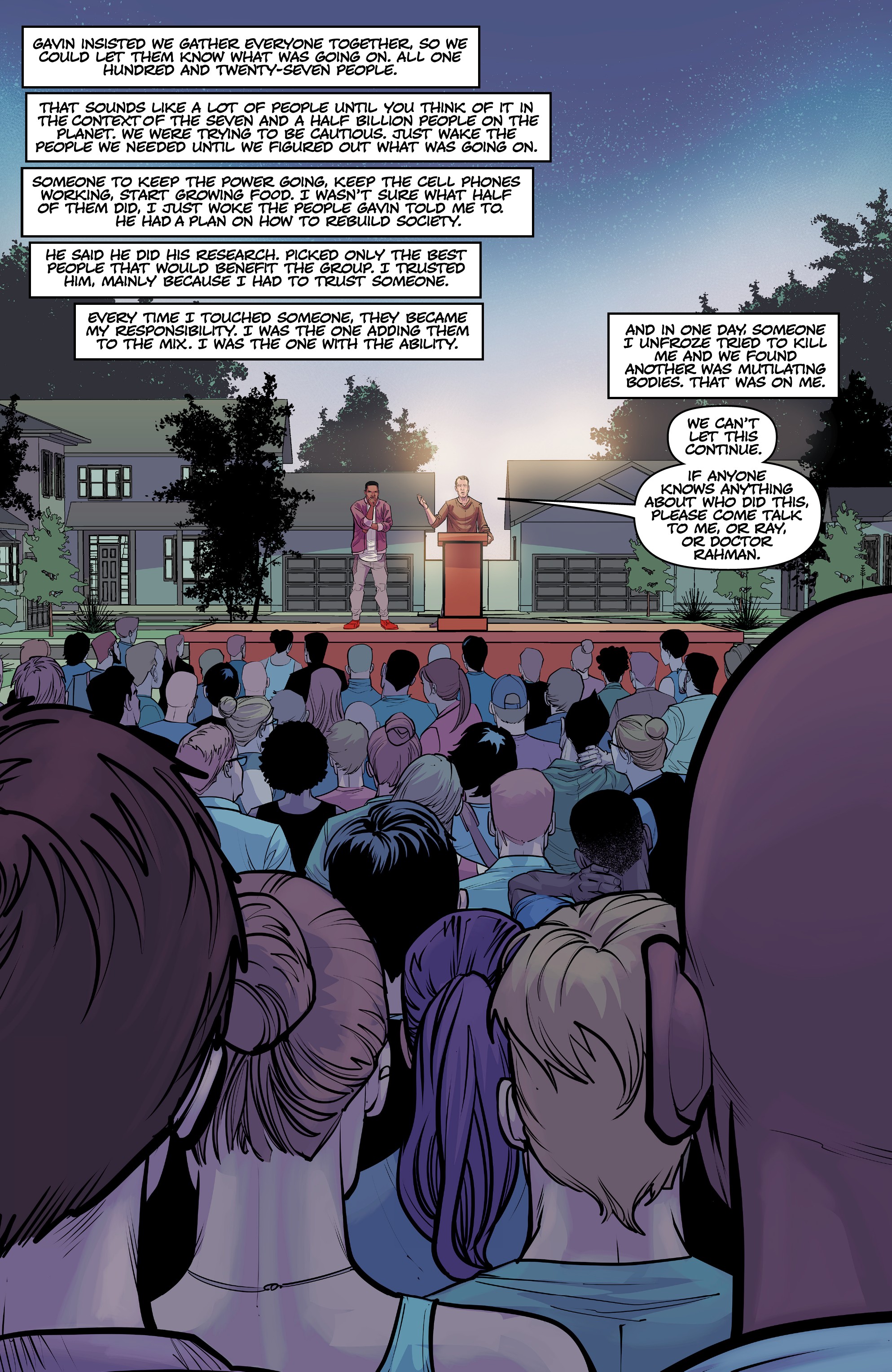 Read online The Freeze comic -  Issue #3 - 4