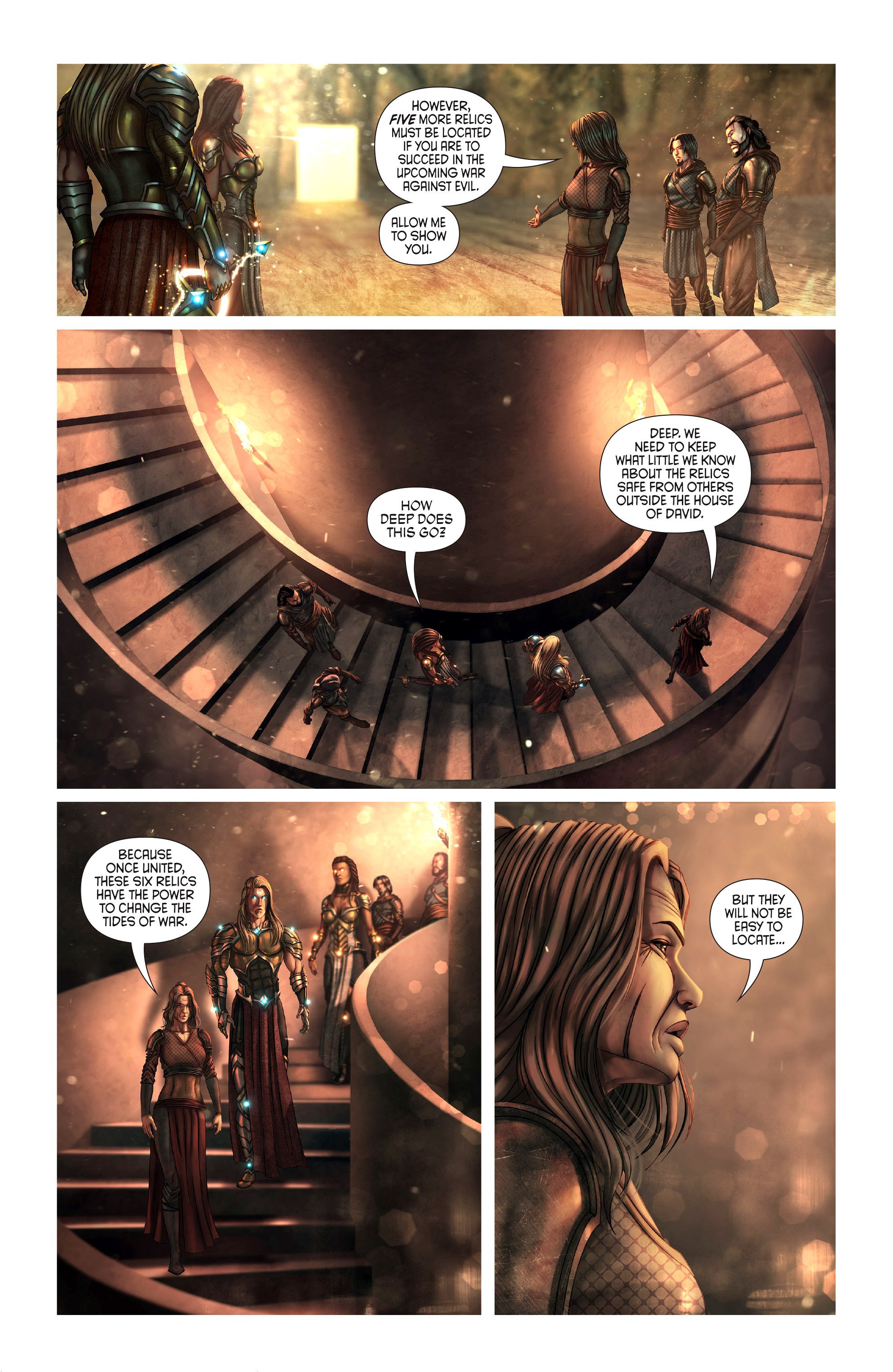 Read online Knights of the Golden Sun comic -  Issue #5 - 20