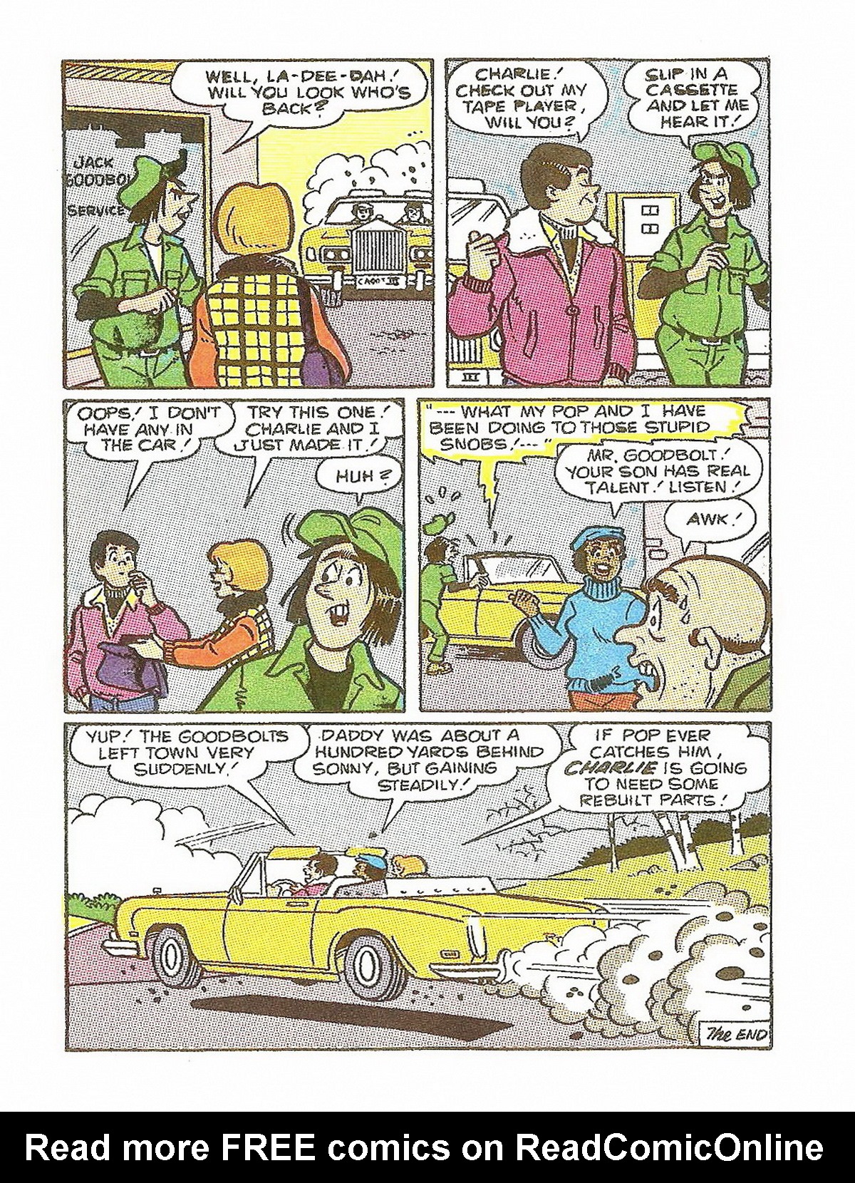 Read online Betty and Veronica Digest Magazine comic -  Issue #29 - 157