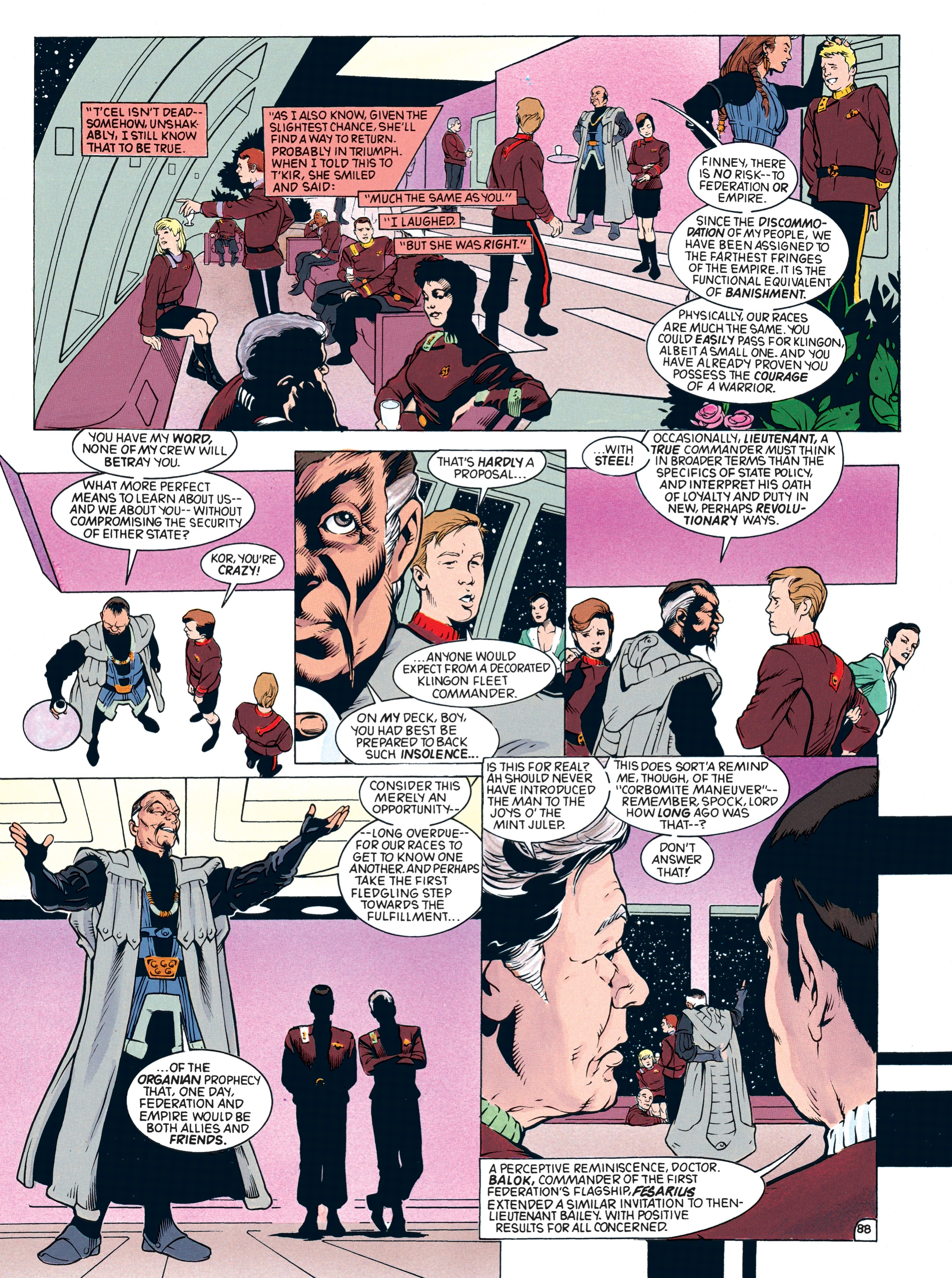 Read online Star Trek: Debt of Honor Facsimile Edition comic -  Issue # TPB - 90