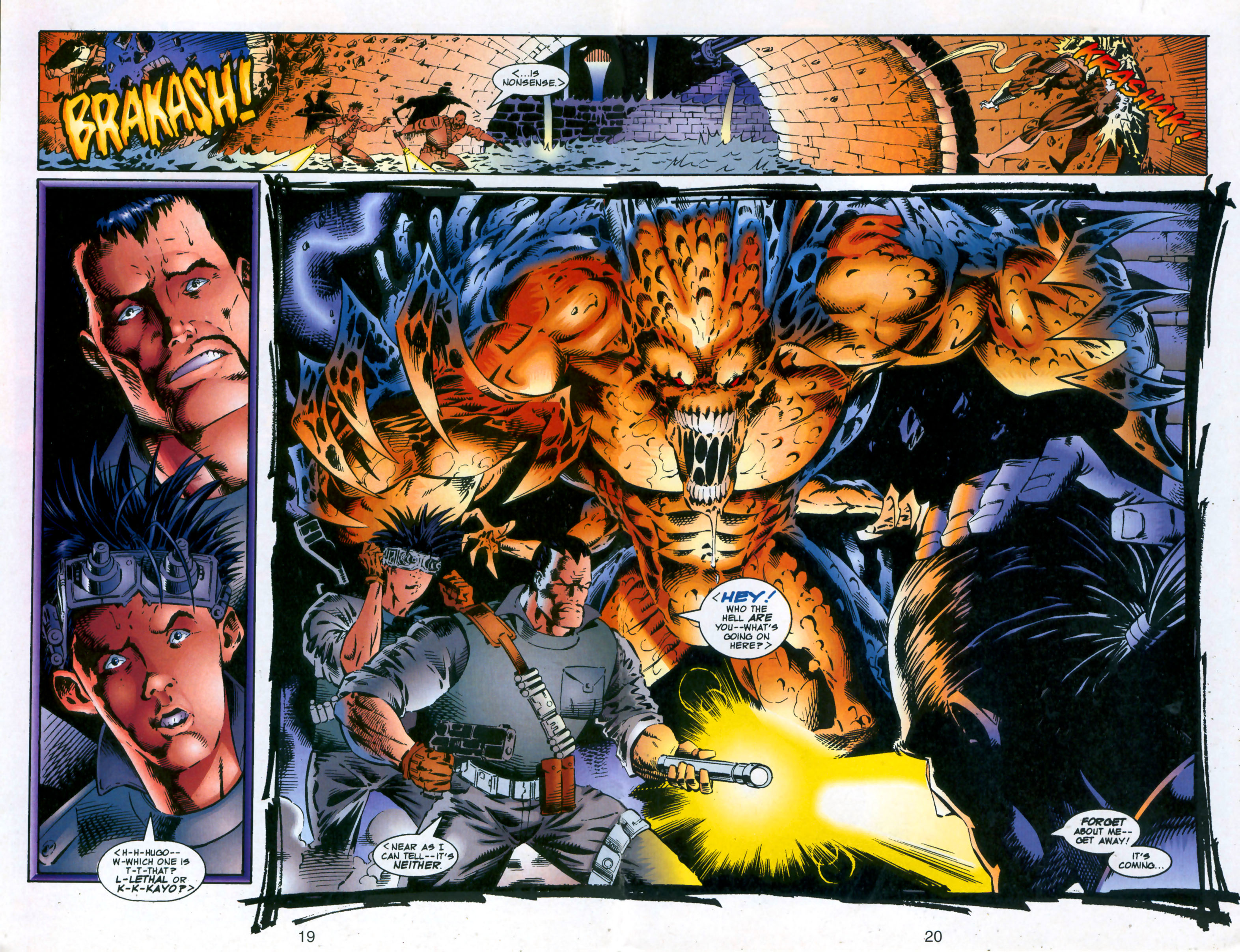 Read online Brigade (1993) comic -  Issue #11 - 22
