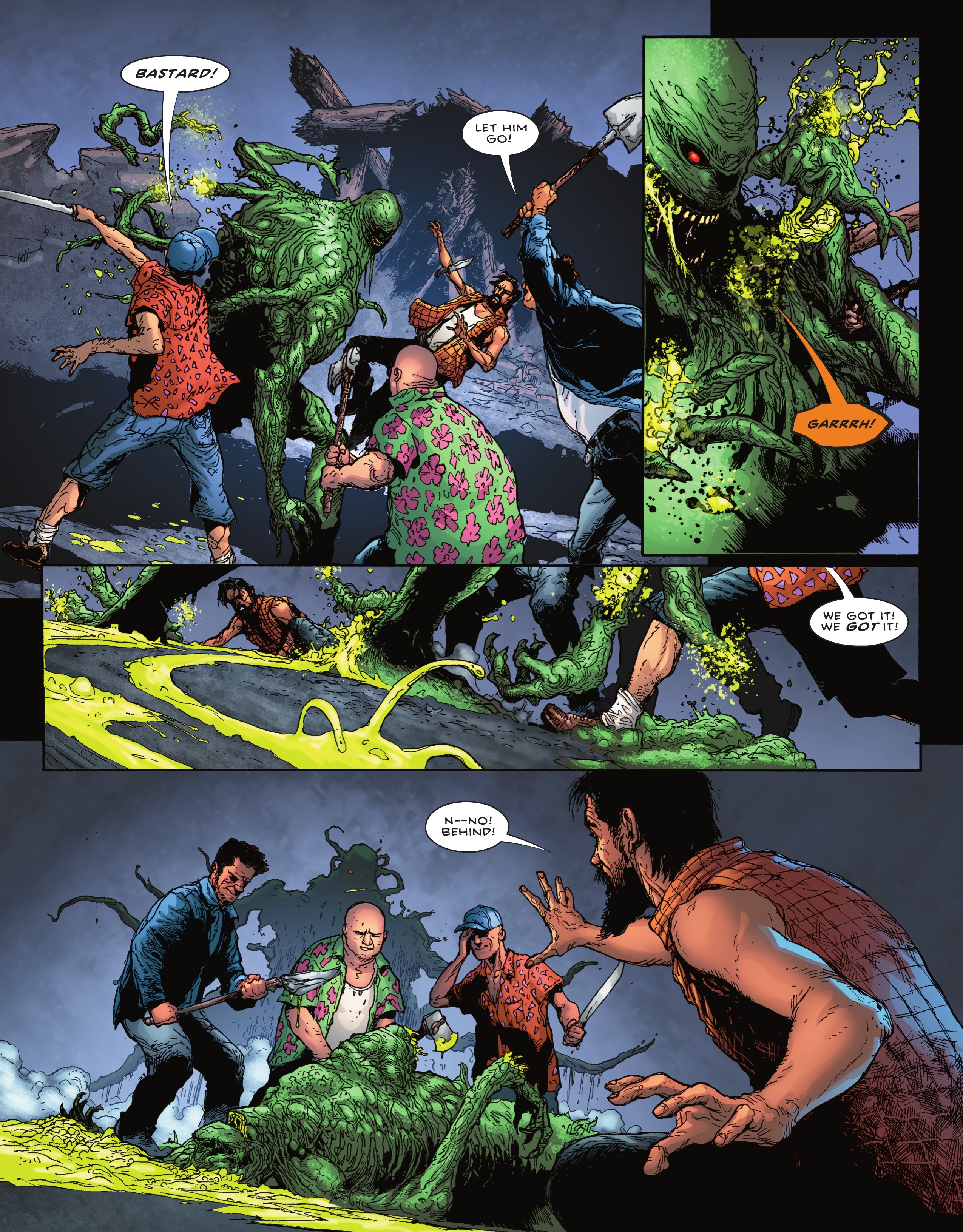 Read online Swamp Thing: Green Hell comic -  Issue #1 - 35