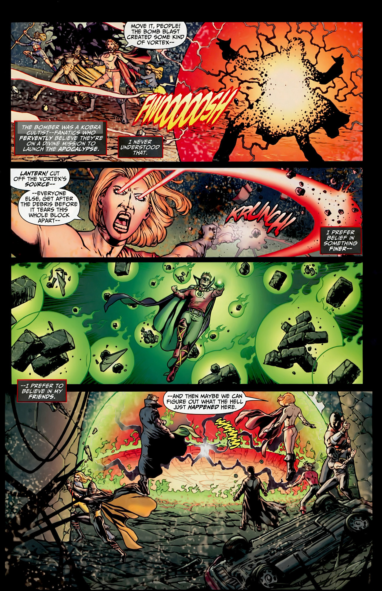 Read online JSA vs. Kobra comic -  Issue #1 - 7