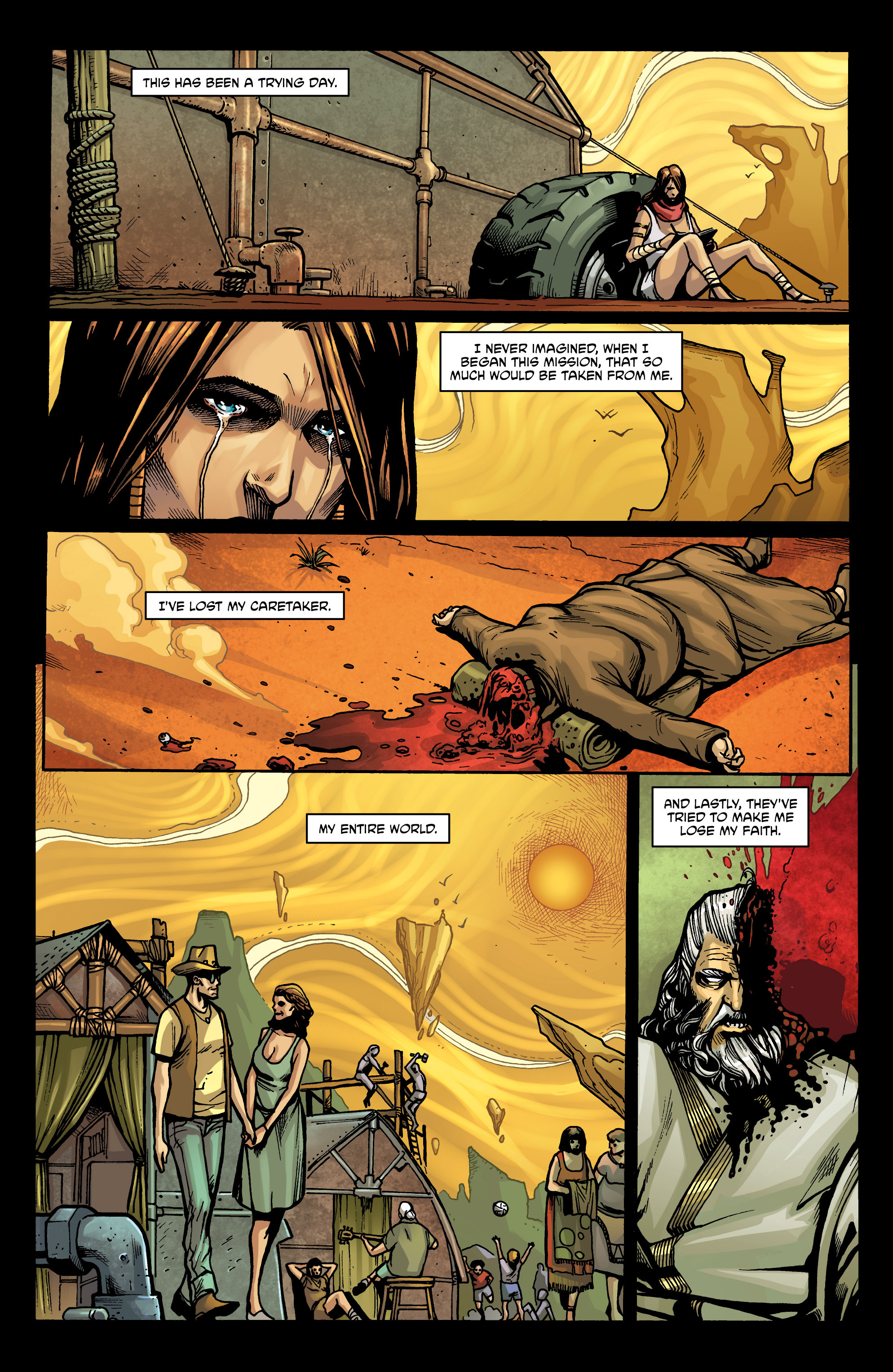 Read online God Is Dead comic -  Issue #8 - 11