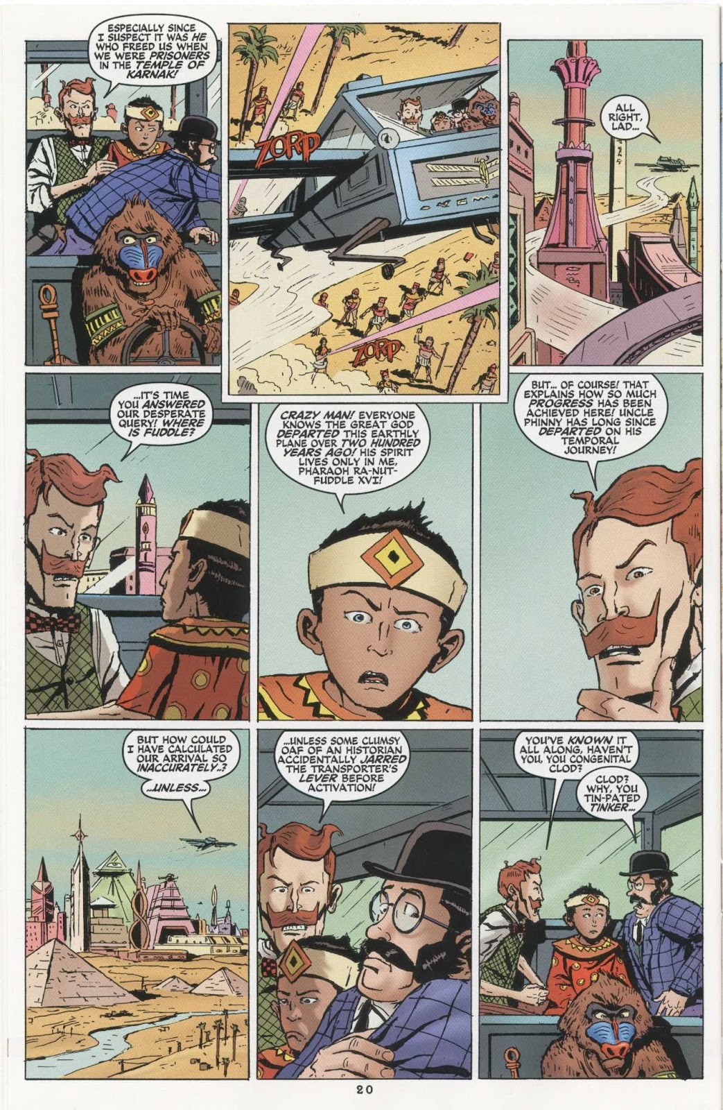 The Remarkable Worlds of Professor Phineas B. Fuddle issue 2 - Page 19