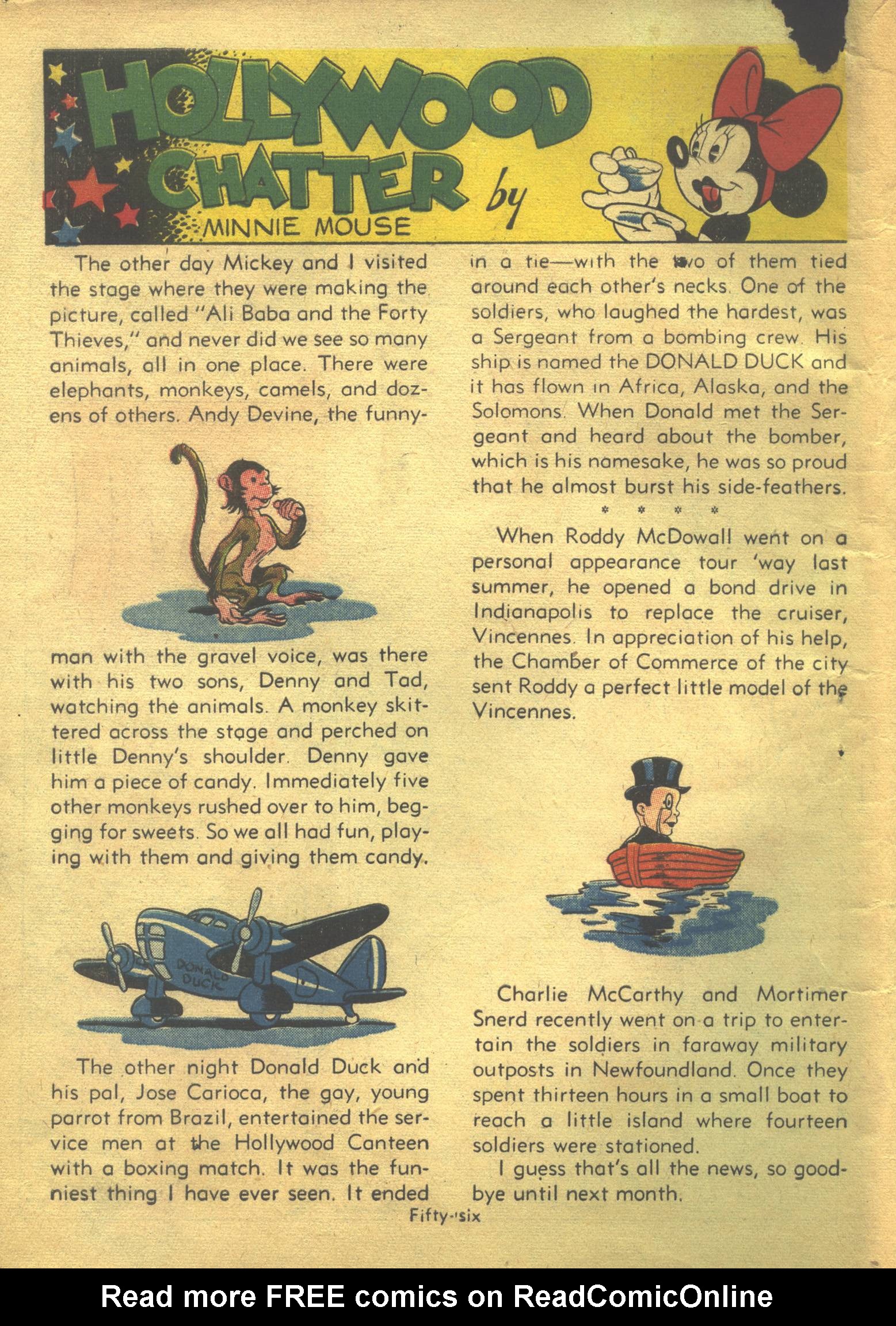 Read online Walt Disney's Comics and Stories comic -  Issue #39 - 58