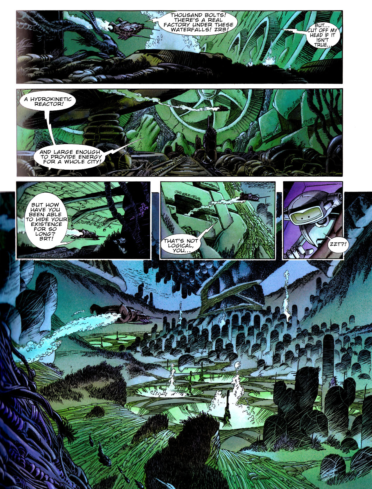Read online Aquablue comic -  Issue #5 - 10