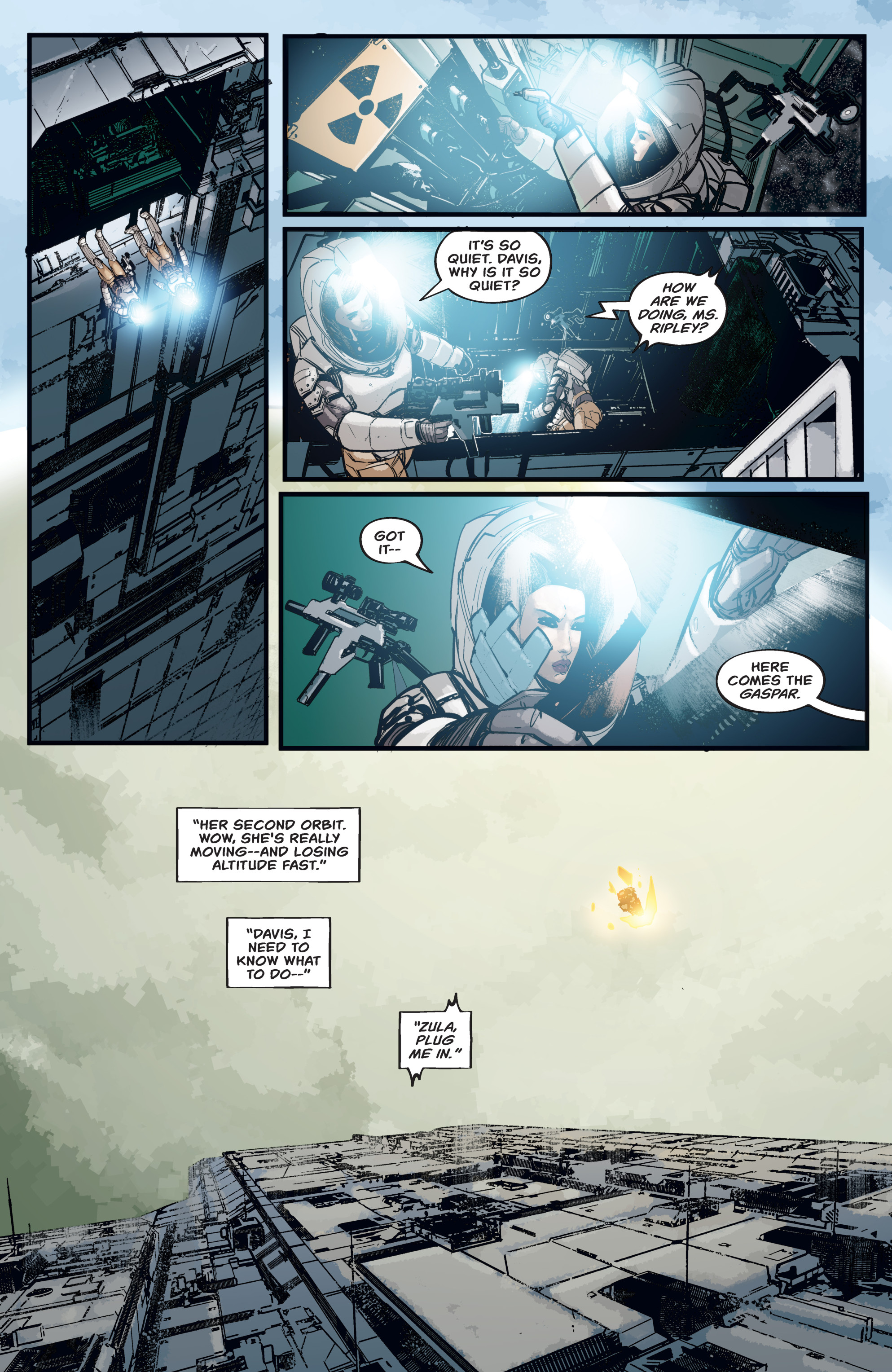 Read online Aliens: Resistance comic -  Issue # _TPB - 43