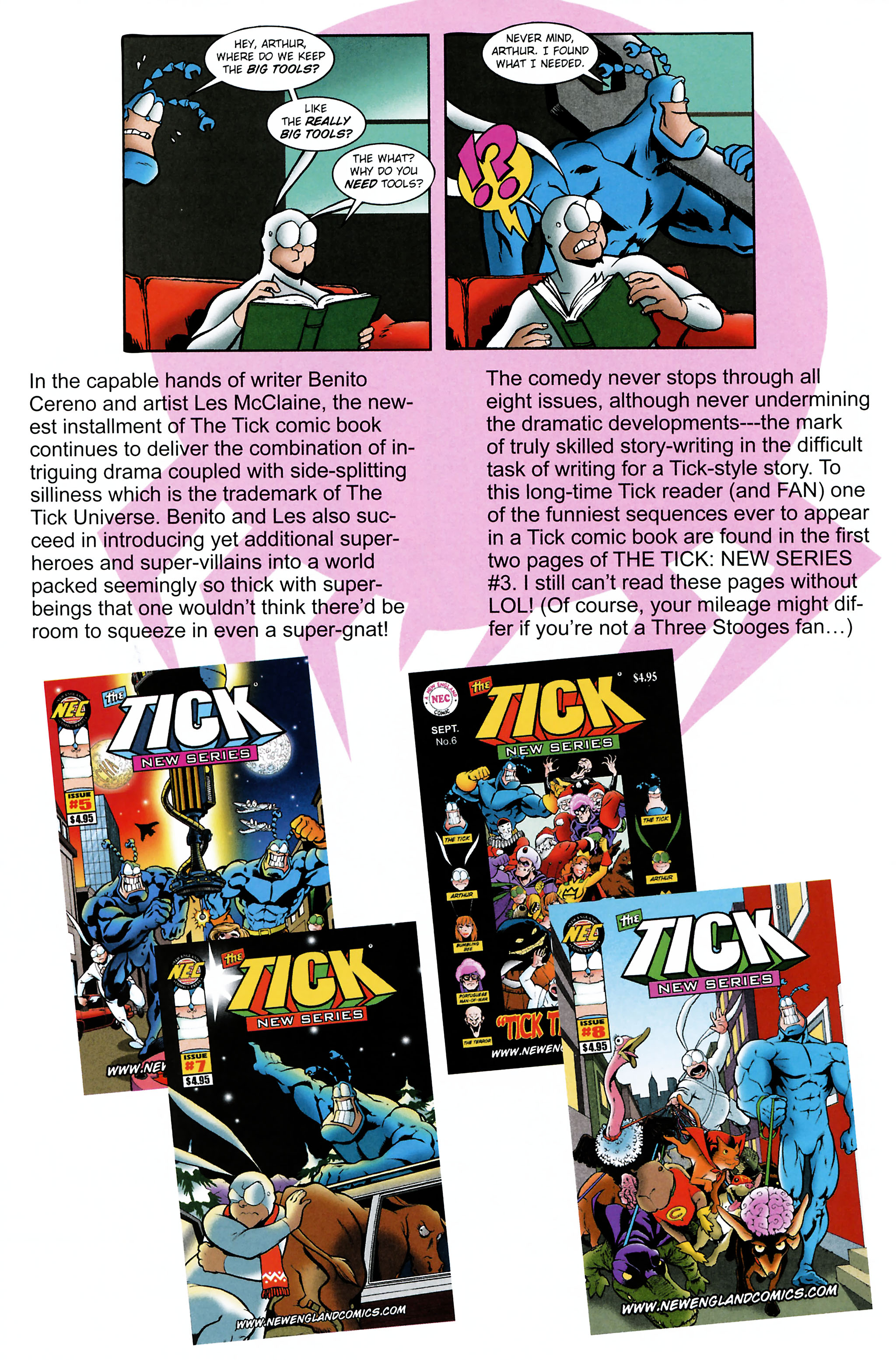 Read online The Tick comic -  Issue #101 - 42