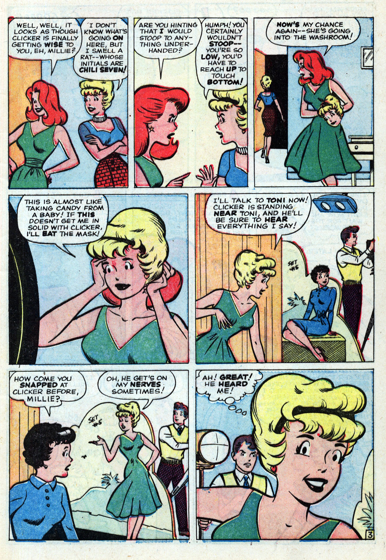 Read online A Date with Millie (1959) comic -  Issue #6 - 5