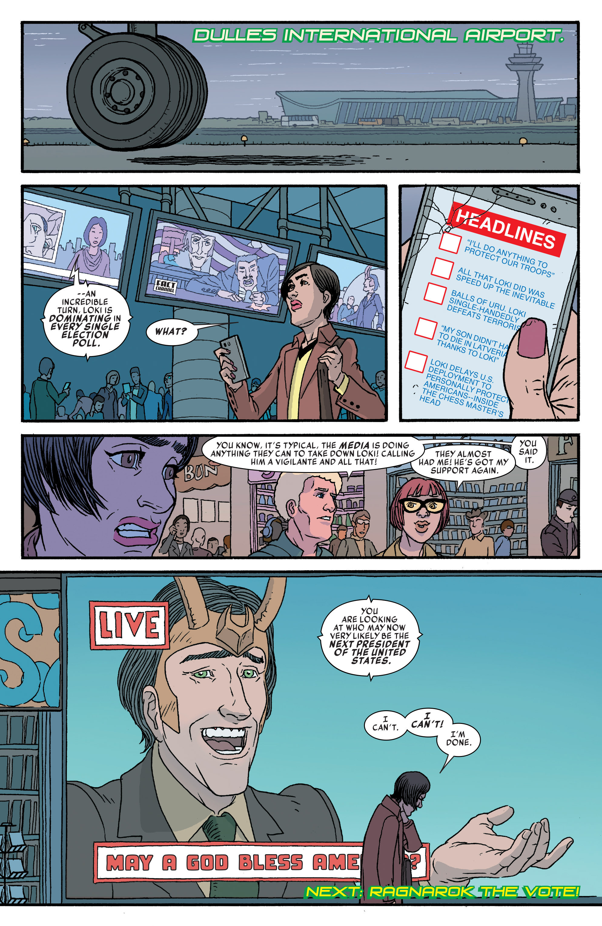 Read online Vote Loki comic -  Issue #3 - 22