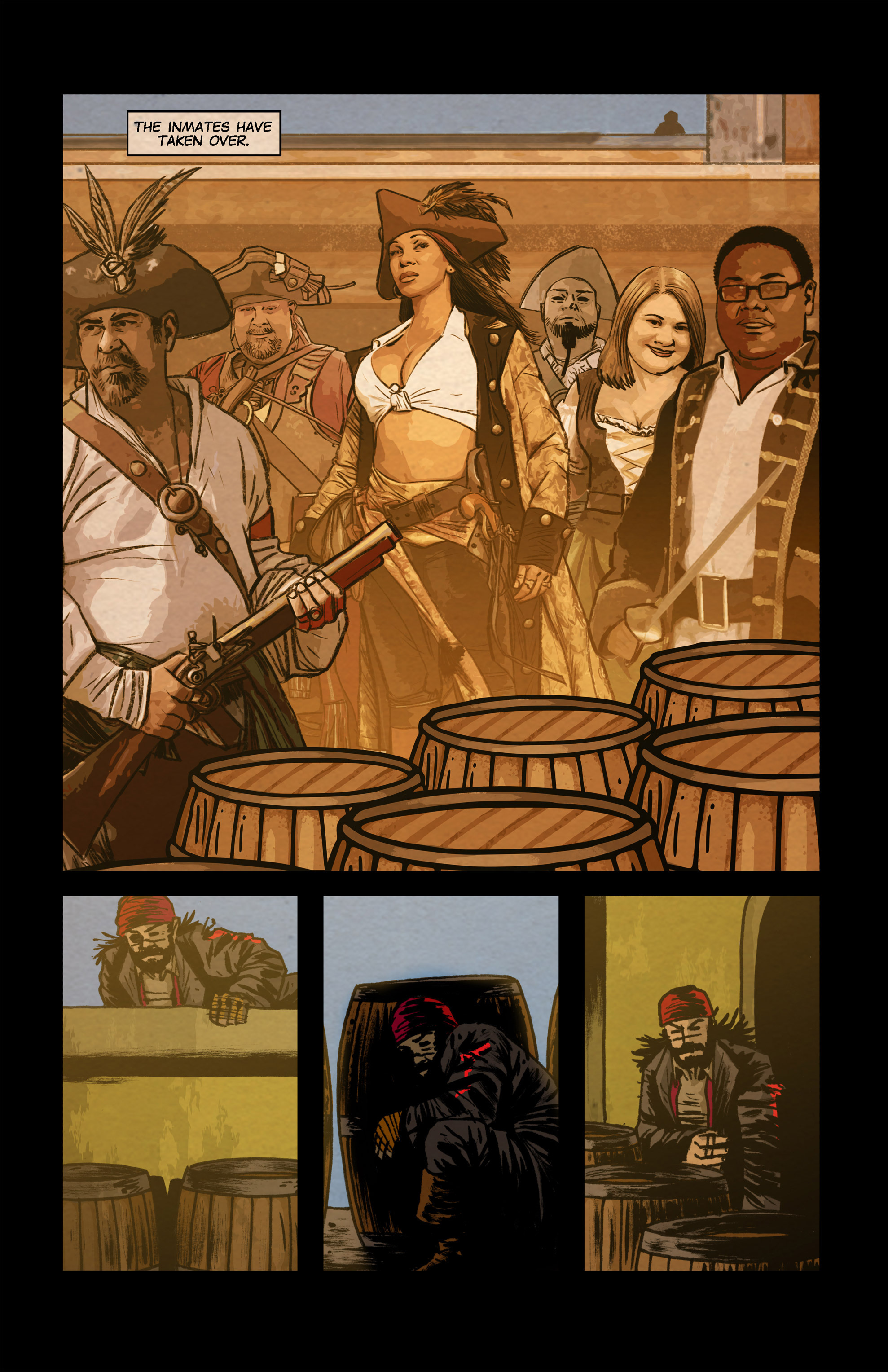 Read online Pirate Eye: Exiled From Exile comic -  Issue #4 - 18