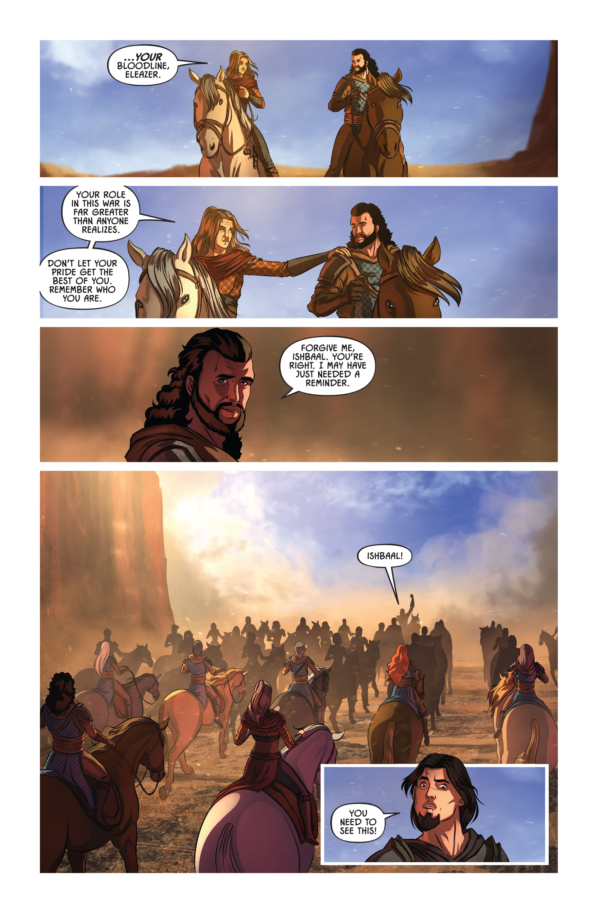 Read online Knights of the Golden Sun comic -  Issue #13 - 7