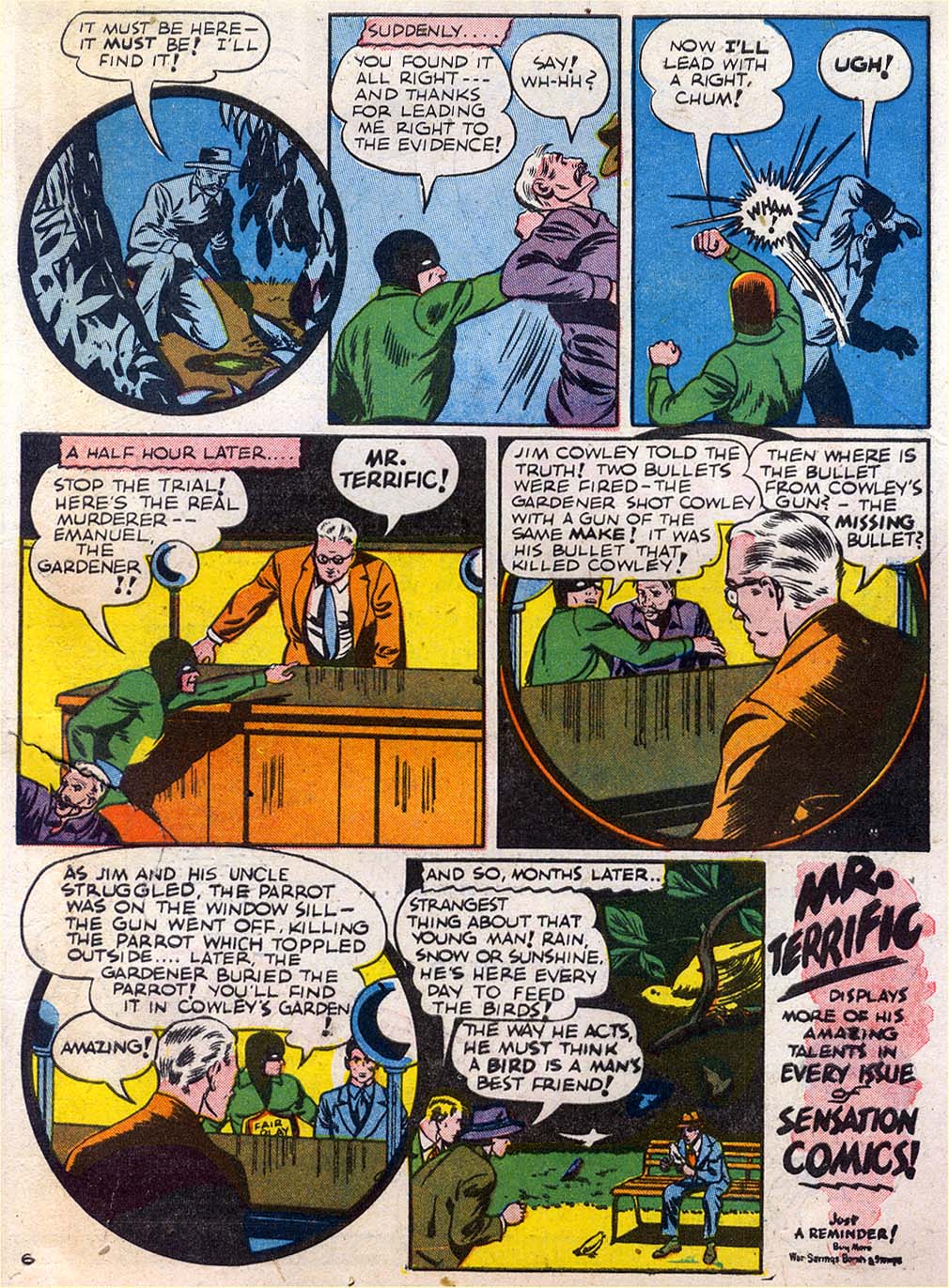 Read online Sensation (Mystery) Comics comic -  Issue #27 - 47