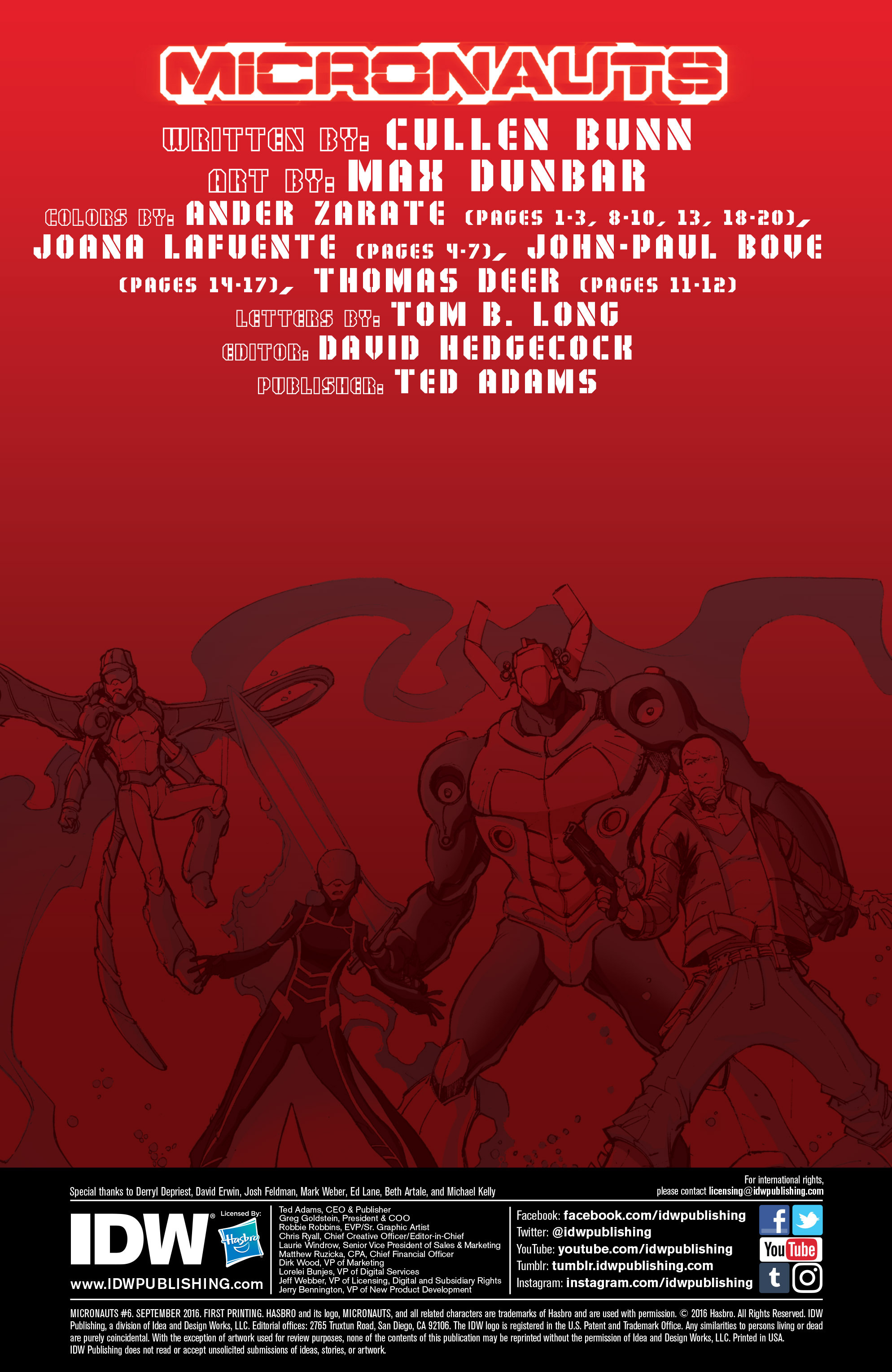 Read online Micronauts (2016) comic -  Issue #6 - 2