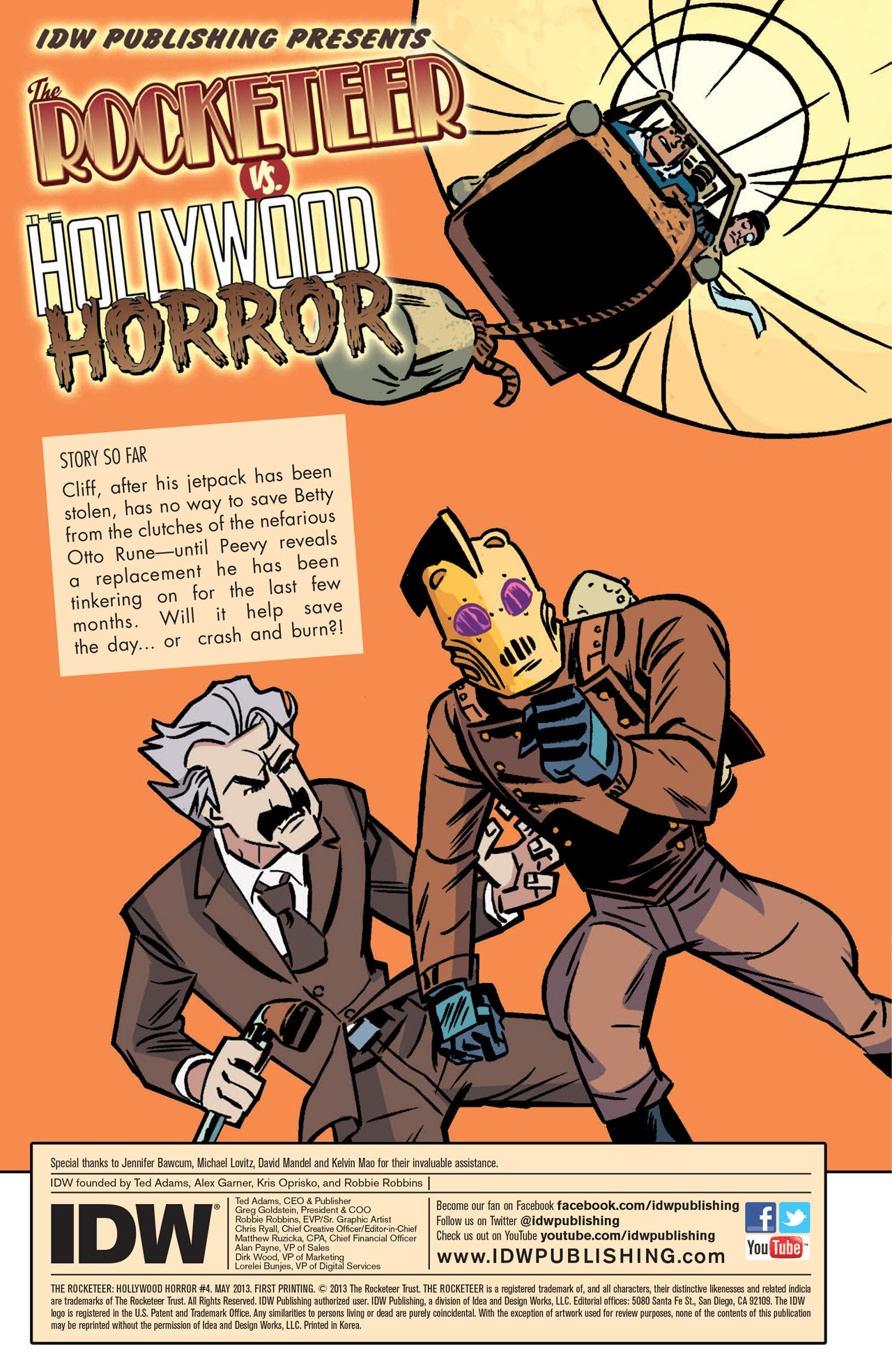 Read online The Rocketeer: Hollywood Horror comic -  Issue #4 - 2