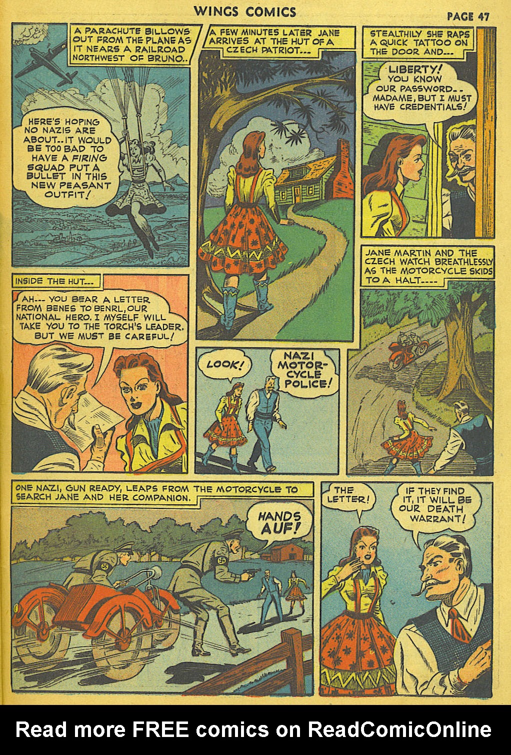 Read online Wings Comics comic -  Issue #18 - 48