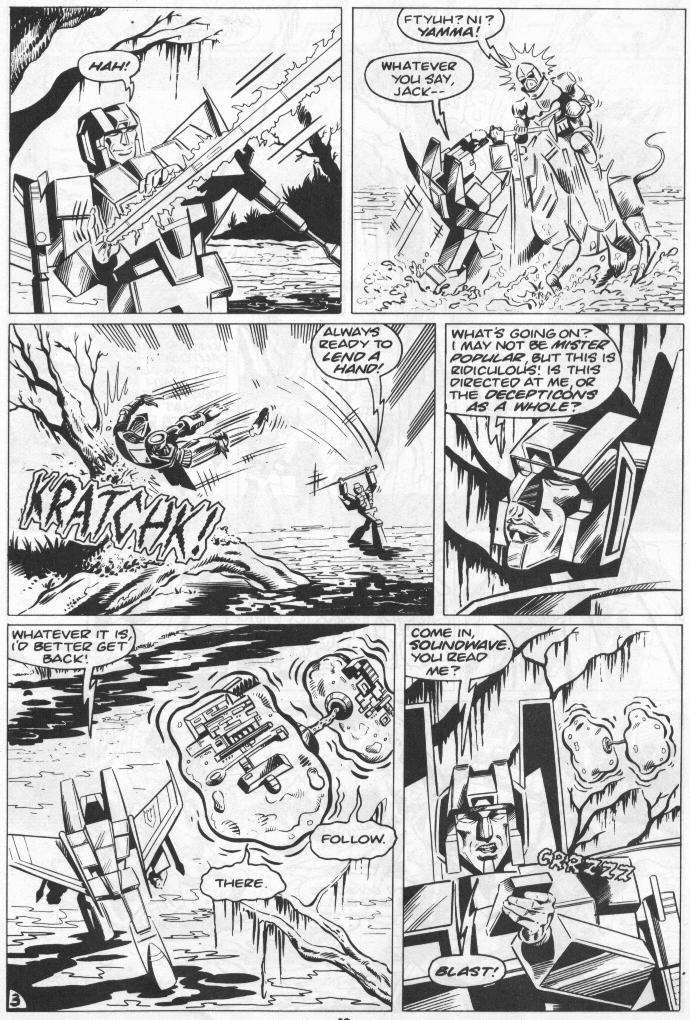 Read online The Transformers (UK) comic -  Issue #284 - 9