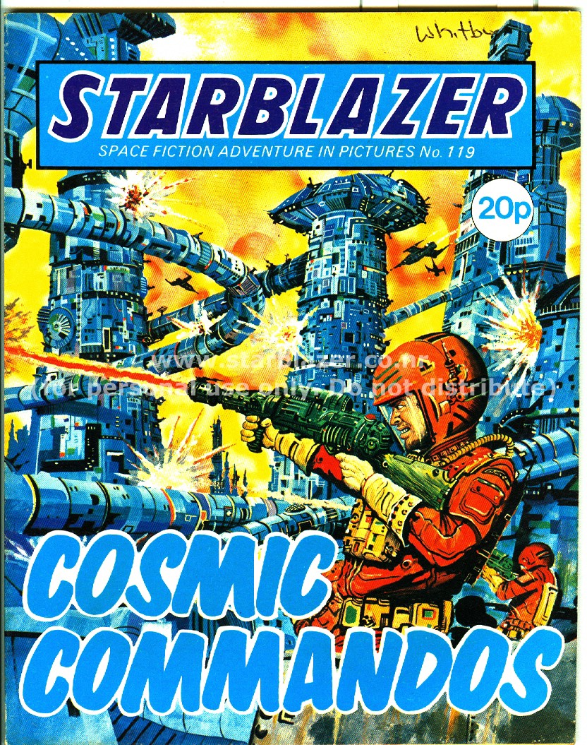 Read online Starblazer comic -  Issue #119 - 2