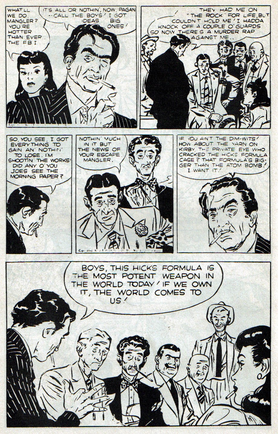 Read online Official Rip Kirby comic -  Issue #3 - 12