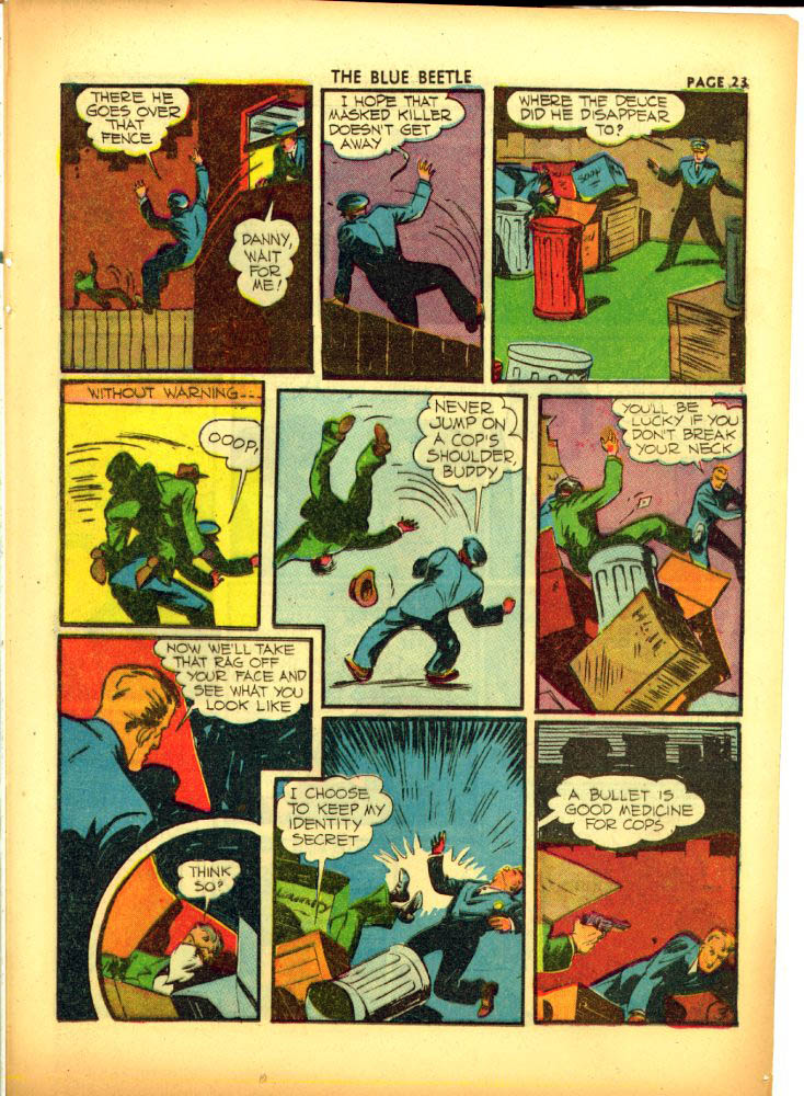 Read online The Blue Beetle comic -  Issue #10 - 25