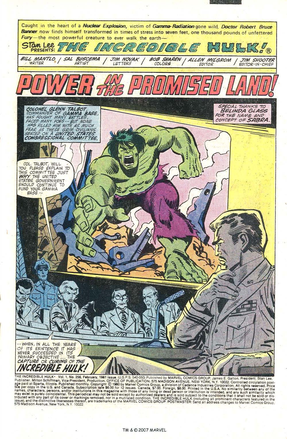 The Incredible Hulk (1968) issue 256 - Page 3
