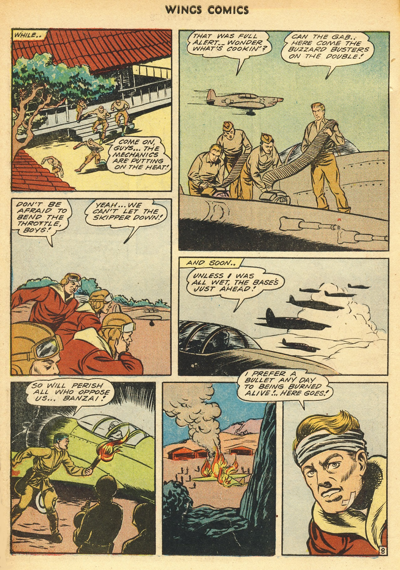 Read online Wings Comics comic -  Issue #45 - 10