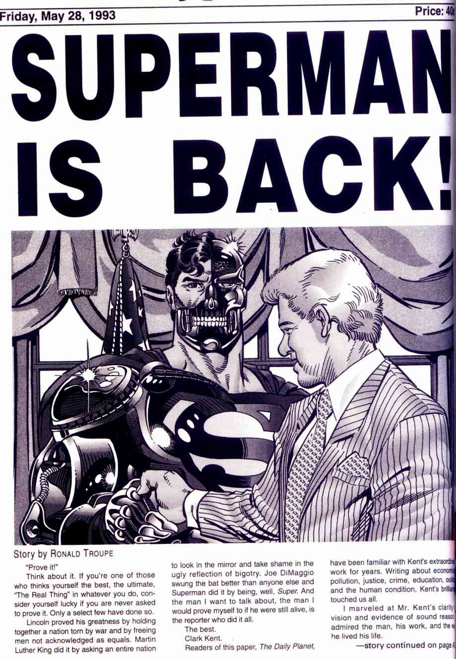Read online Superman: The Return of Superman (1993) comic -  Issue # TPB (Part 2) - 74