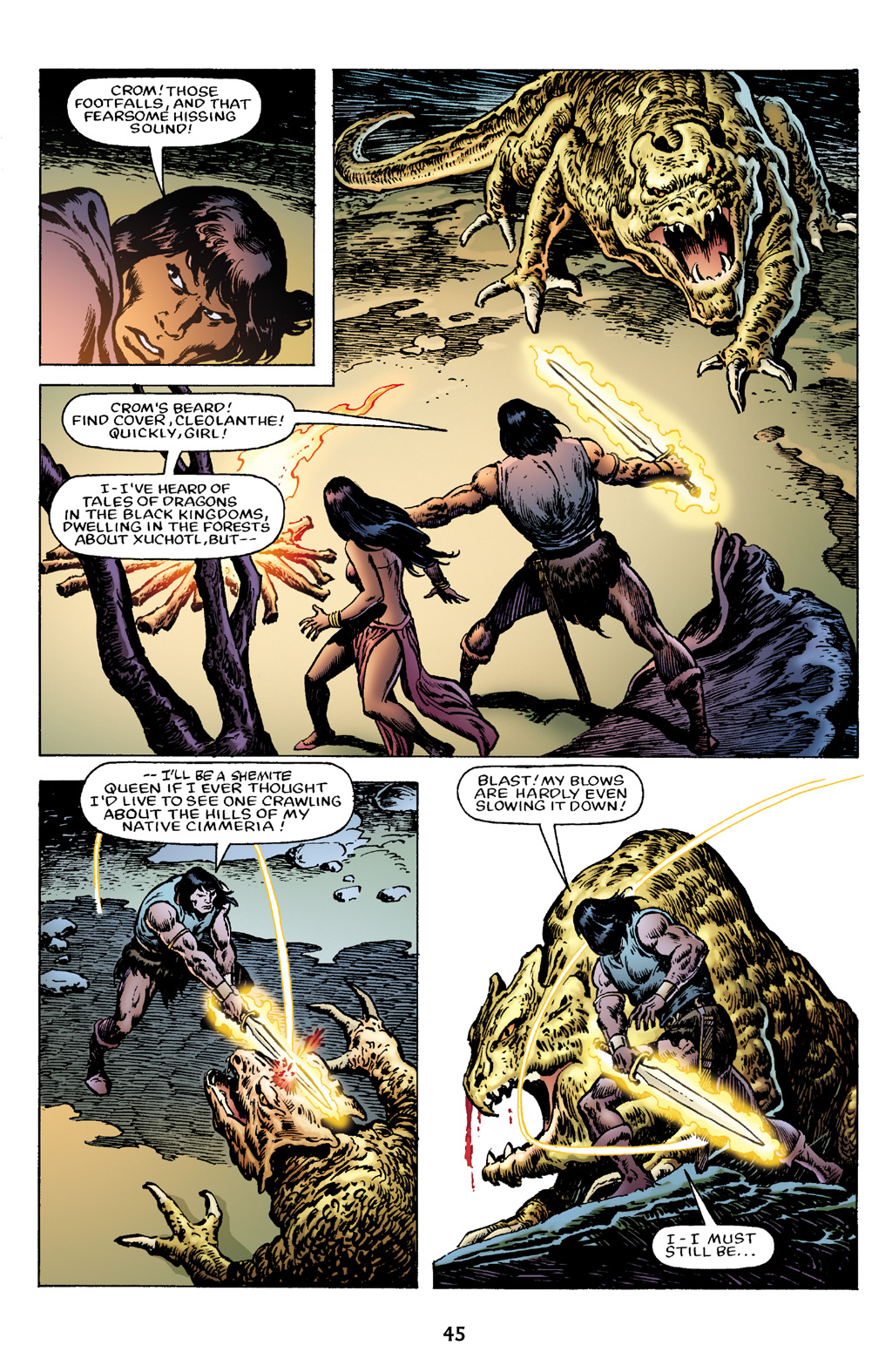 Read online The Chronicles of Conan comic -  Issue # TPB 20 (Part 1) - 46
